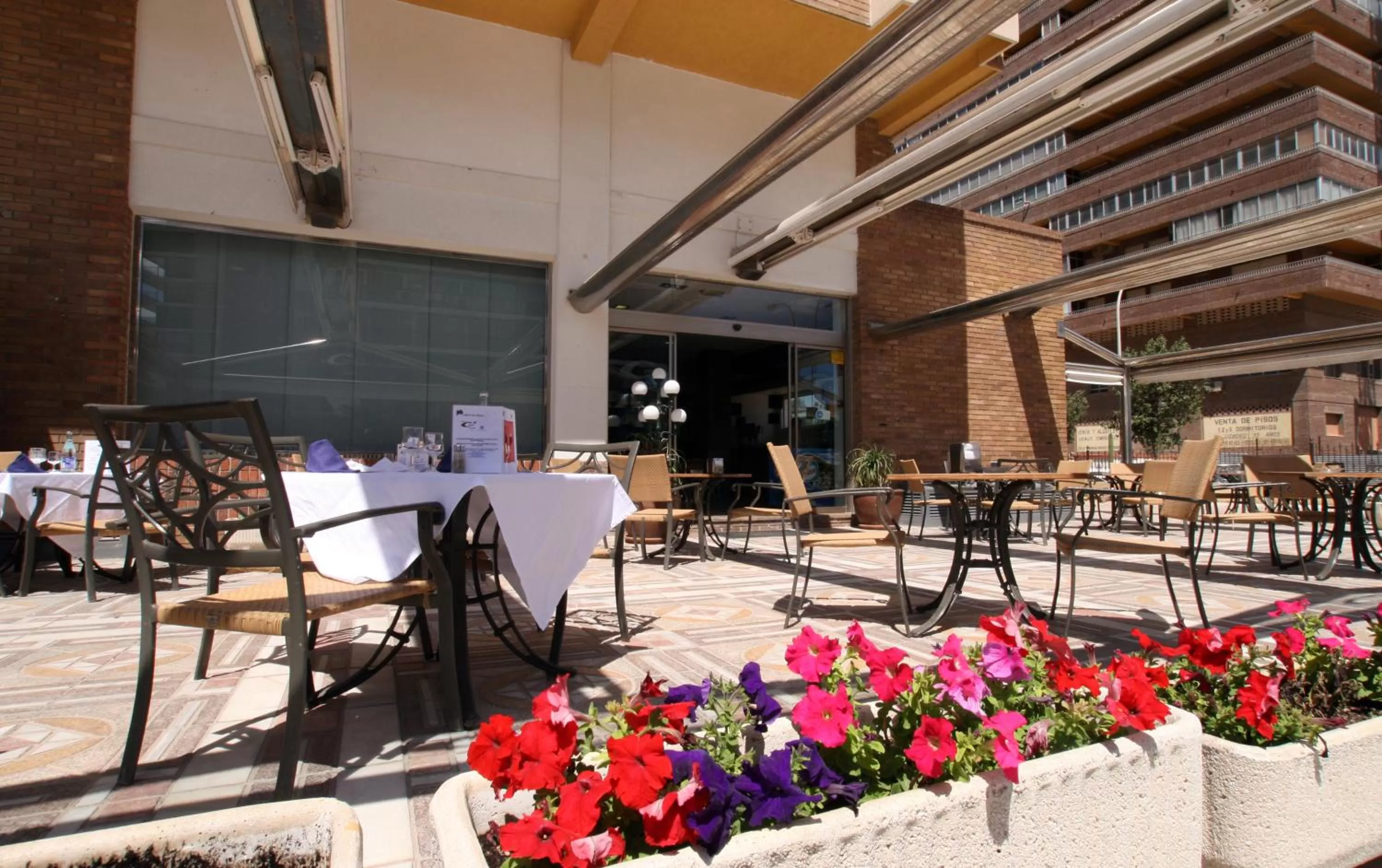Balcony/Terrace in Hotel Castilla Alicante