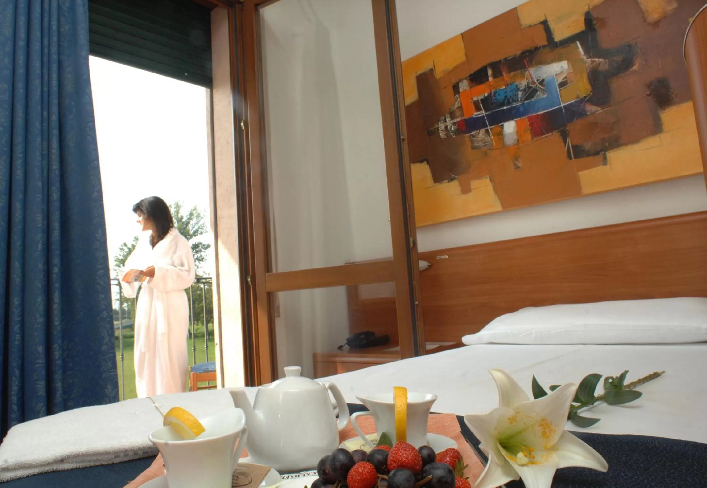 Bedroom, Bed in Hotel Scaldaferro