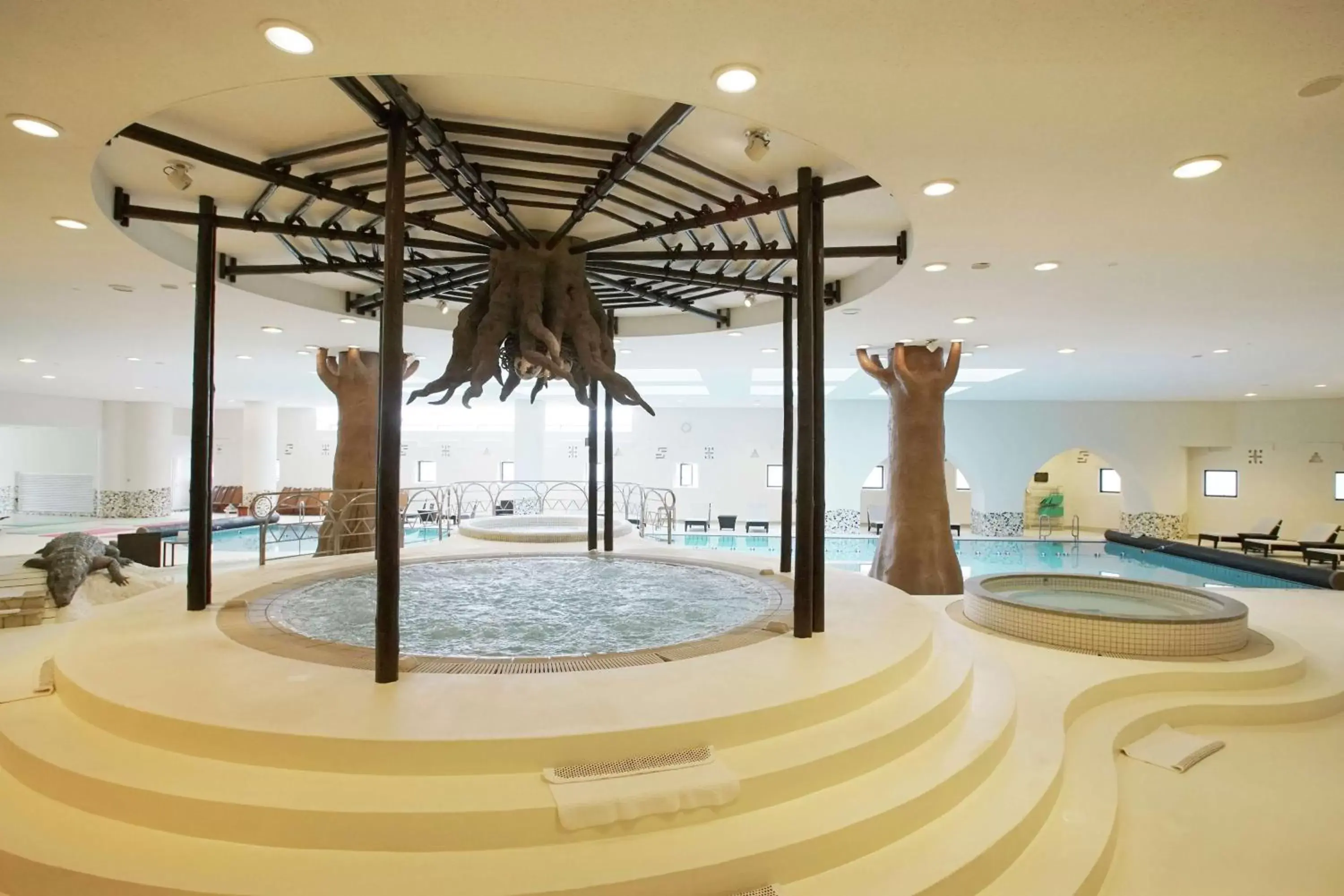 Swimming Pool in Hilton Fukuoka Sea Hawk