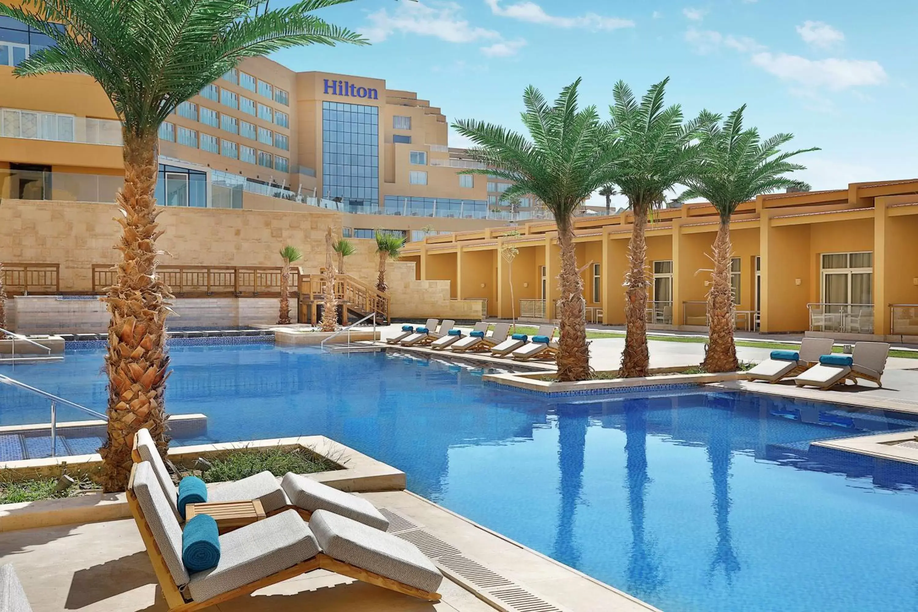 Pool view, Swimming Pool in Hilton Hurghada Plaza Hotel