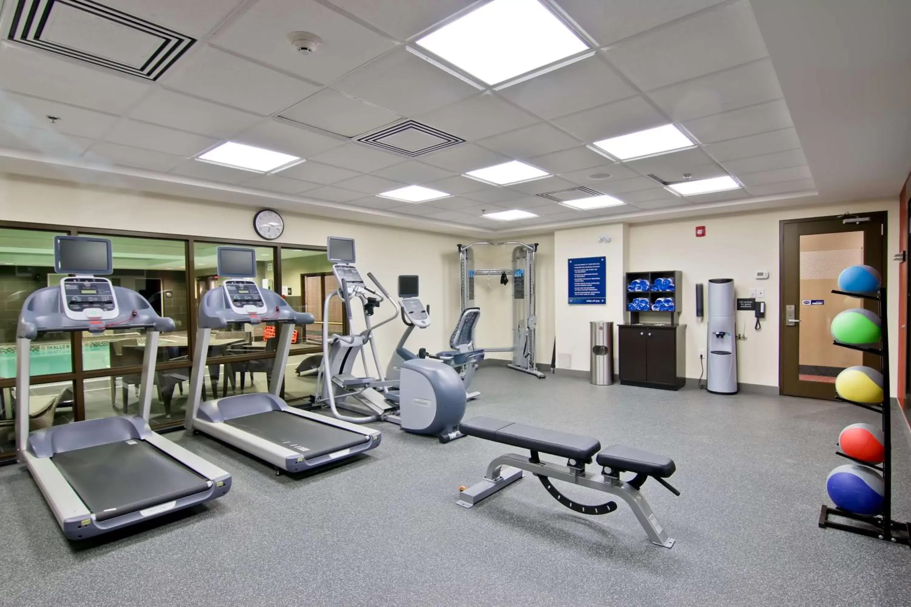 Fitness centre/facilities, Fitness Center/Facilities in Hampton Inn & Suites by Hilton Toronto Markham