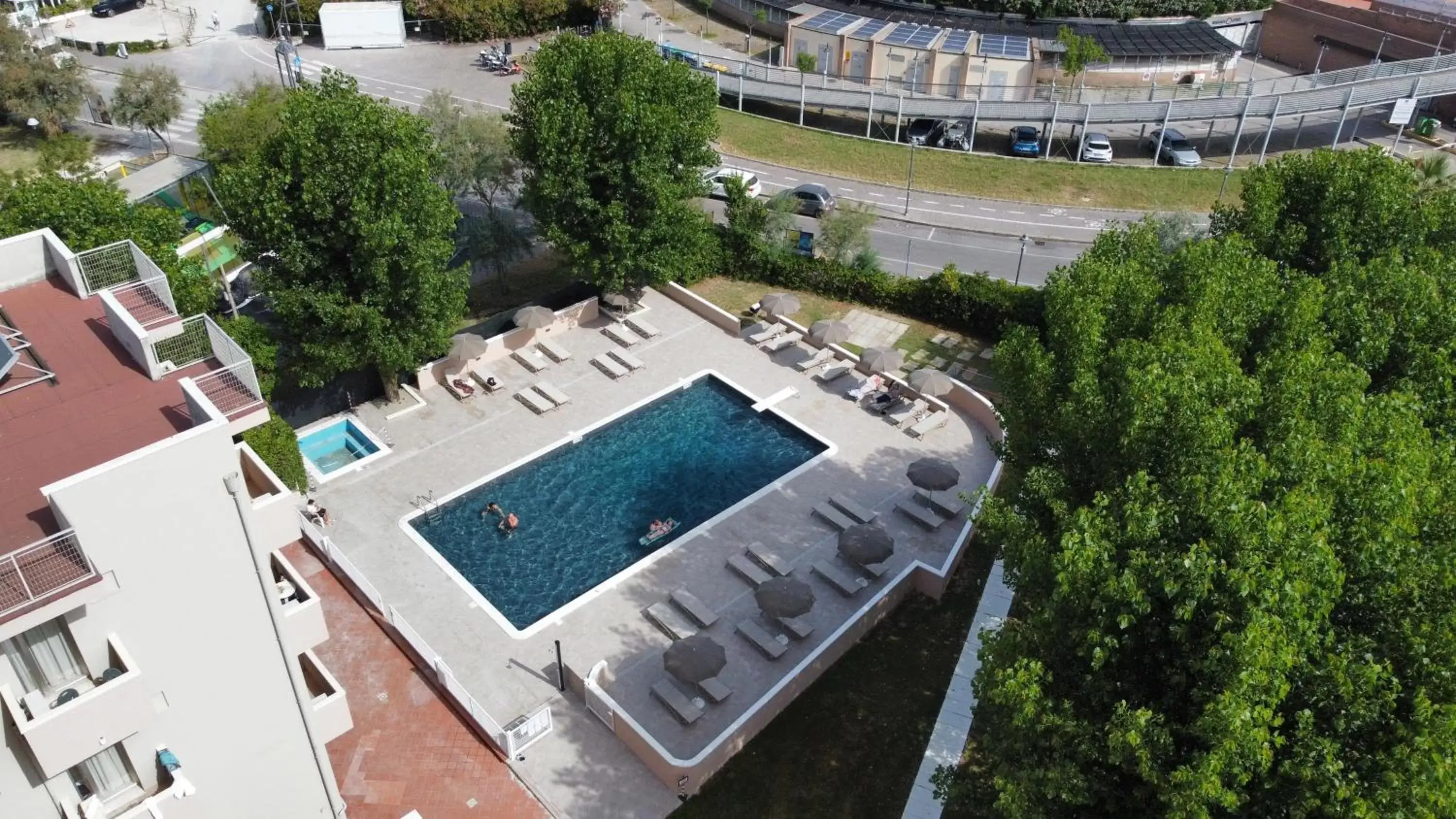 Pool view, Bird's-eye View in Hotel St Gregory Park