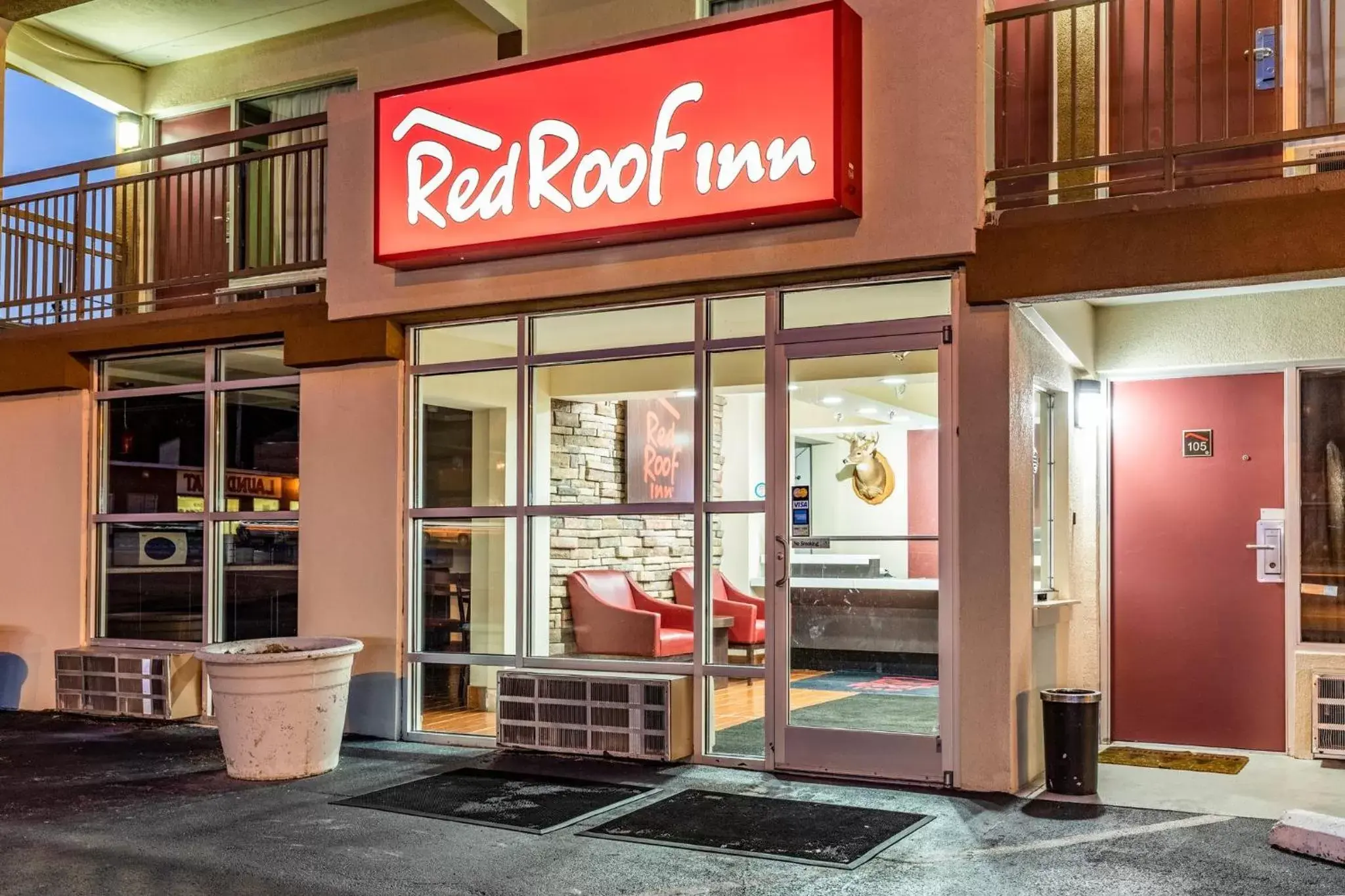 Property building in Red Roof Inn Forrest City