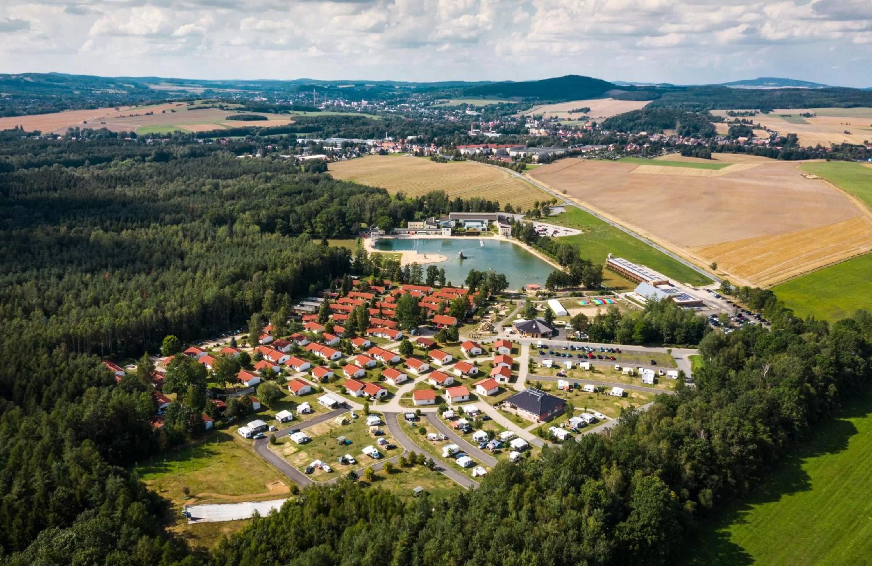Natural landscape in Waldstrand-Hotel Großschönau