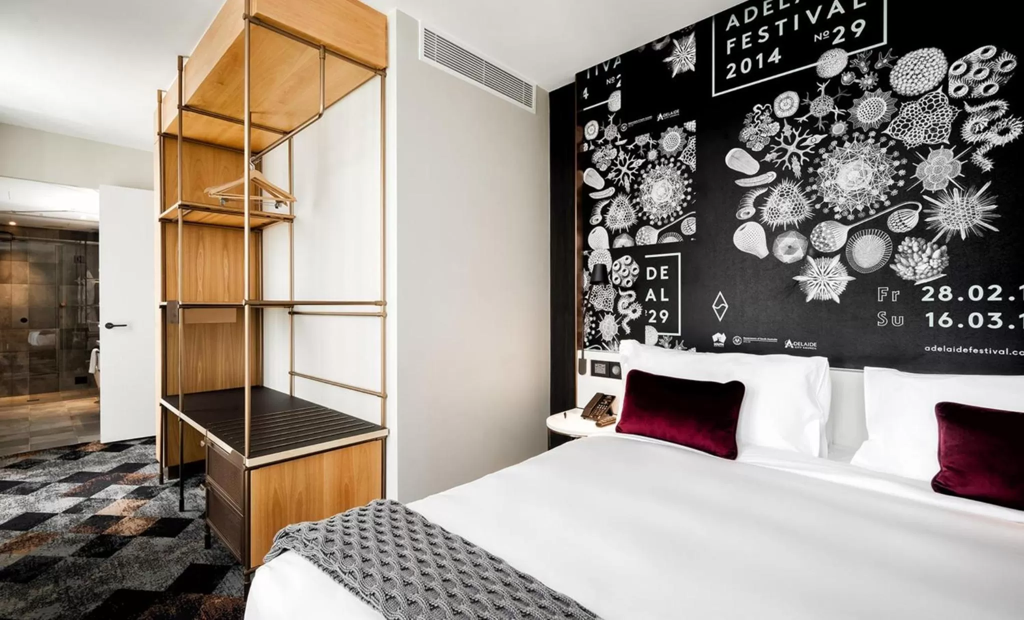 Photo of the whole room, Bed in Hotel Indigo Adelaide Markets by IHG