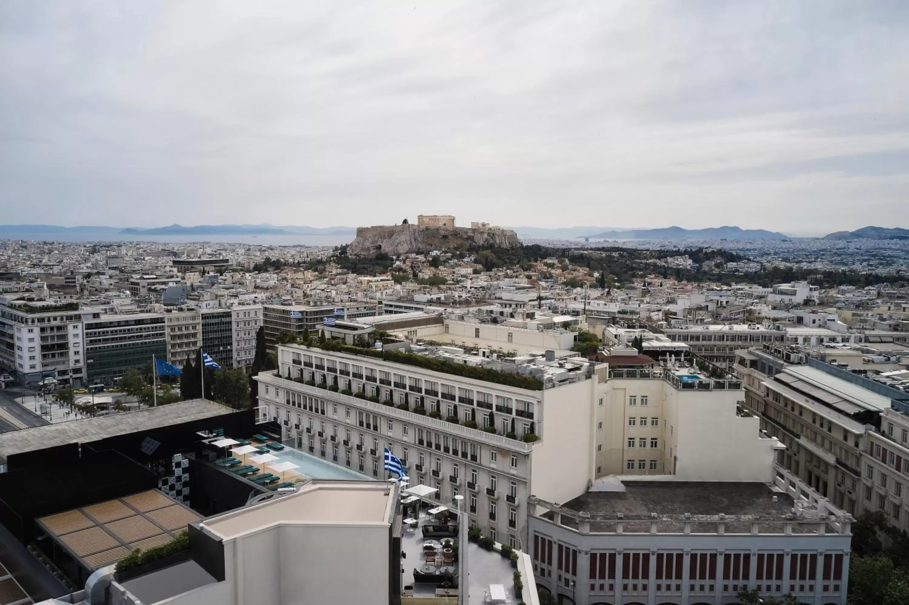 City view in Athens Capital Center Hotel - MGallery Collection
