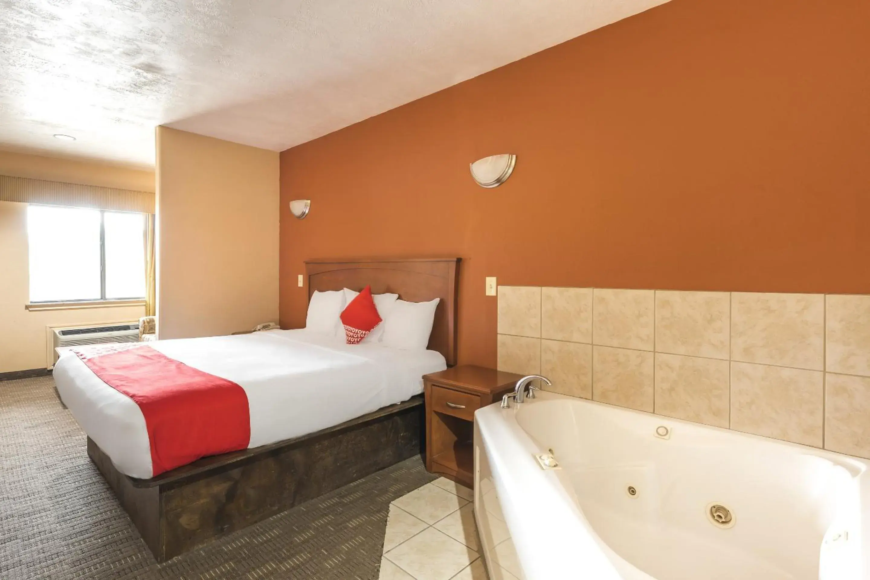Bedroom in OYO Hotel Jewett TX Southwest, I-45
