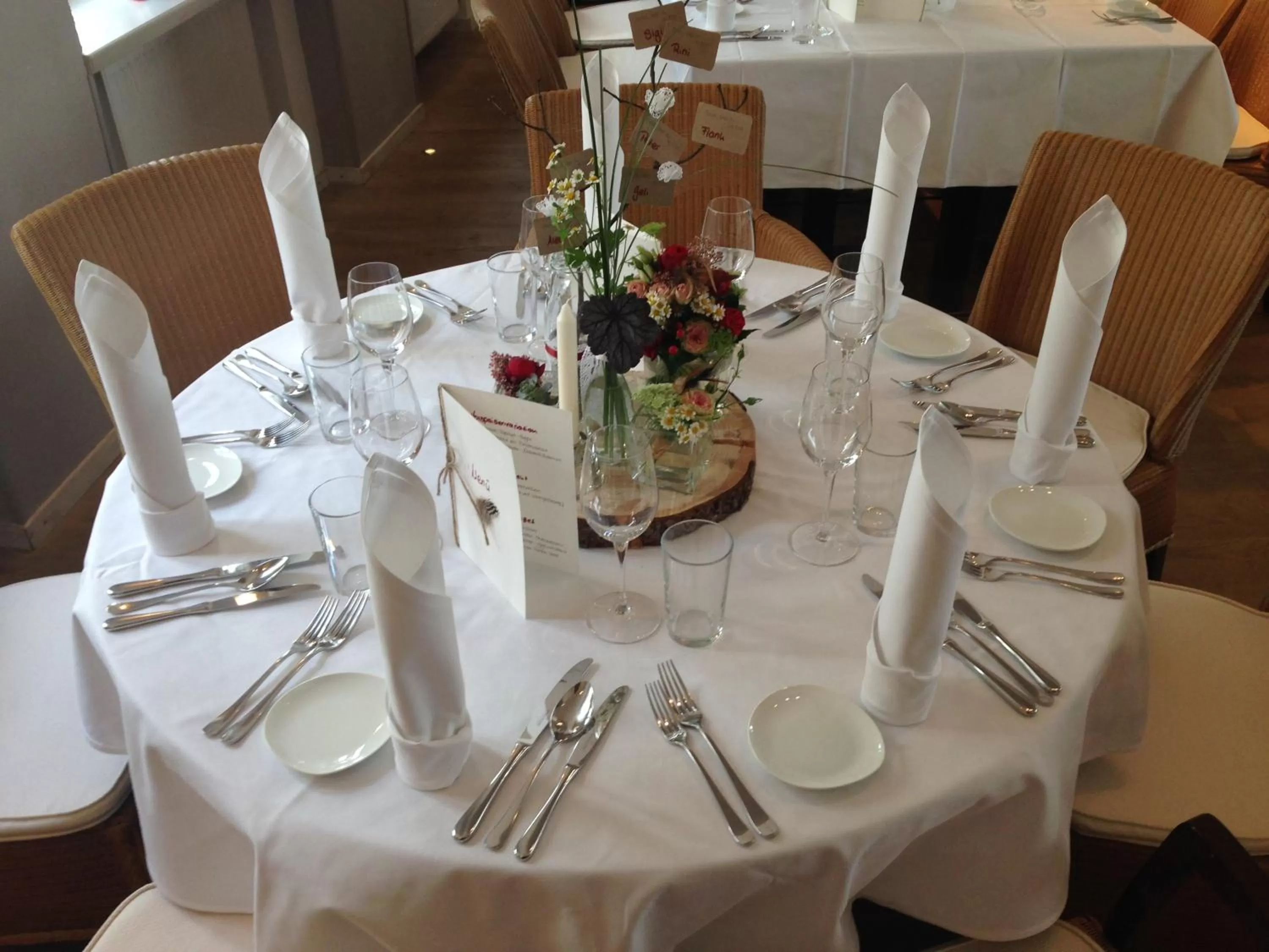 Food and drinks in aussicht bio hotel restaurant cafe