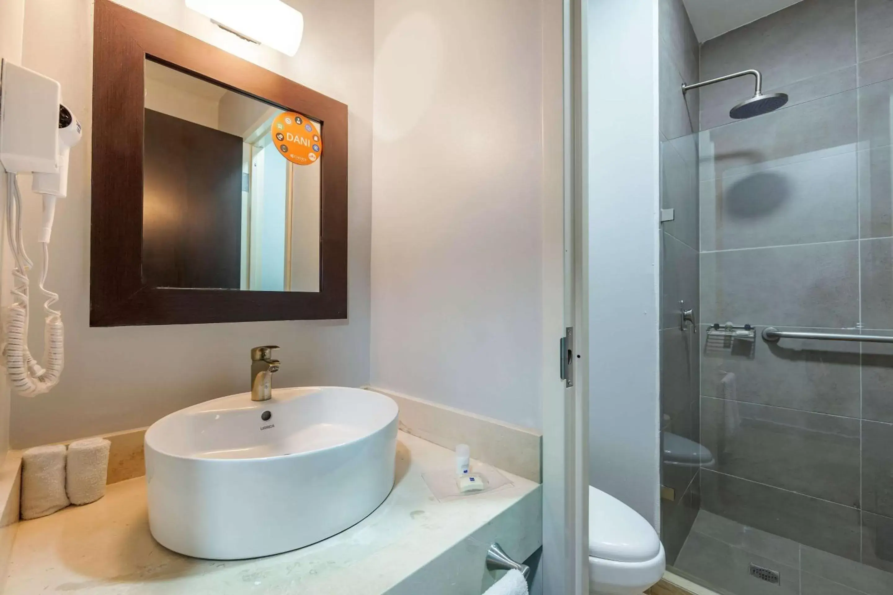 Bathroom in Sleep Inn Mexicali Bathroom in Sleep Inn Mexicali