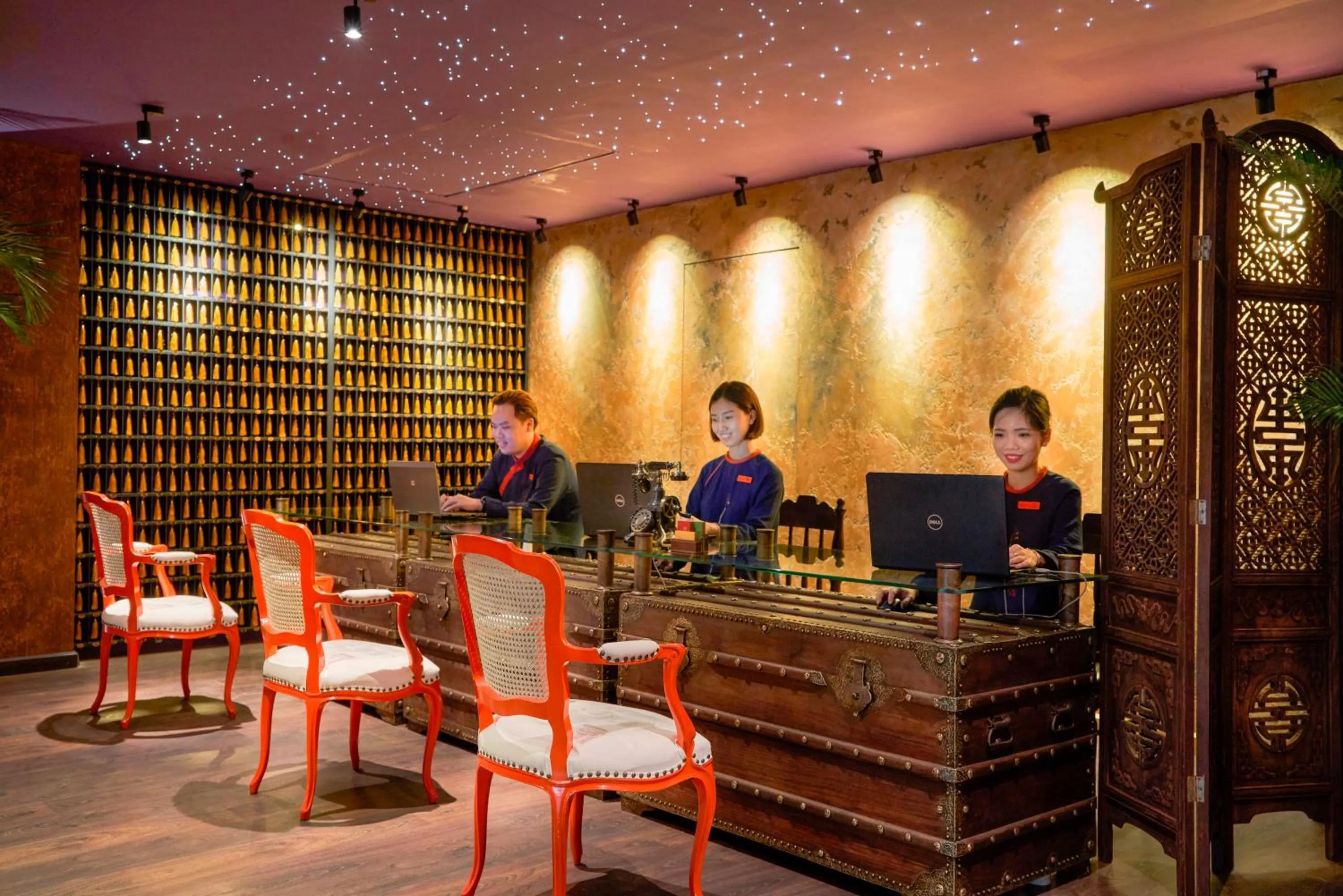 Lobby or reception in Prostyle Hotel Ho Chi Minh プロスタイルホテルホーチミン