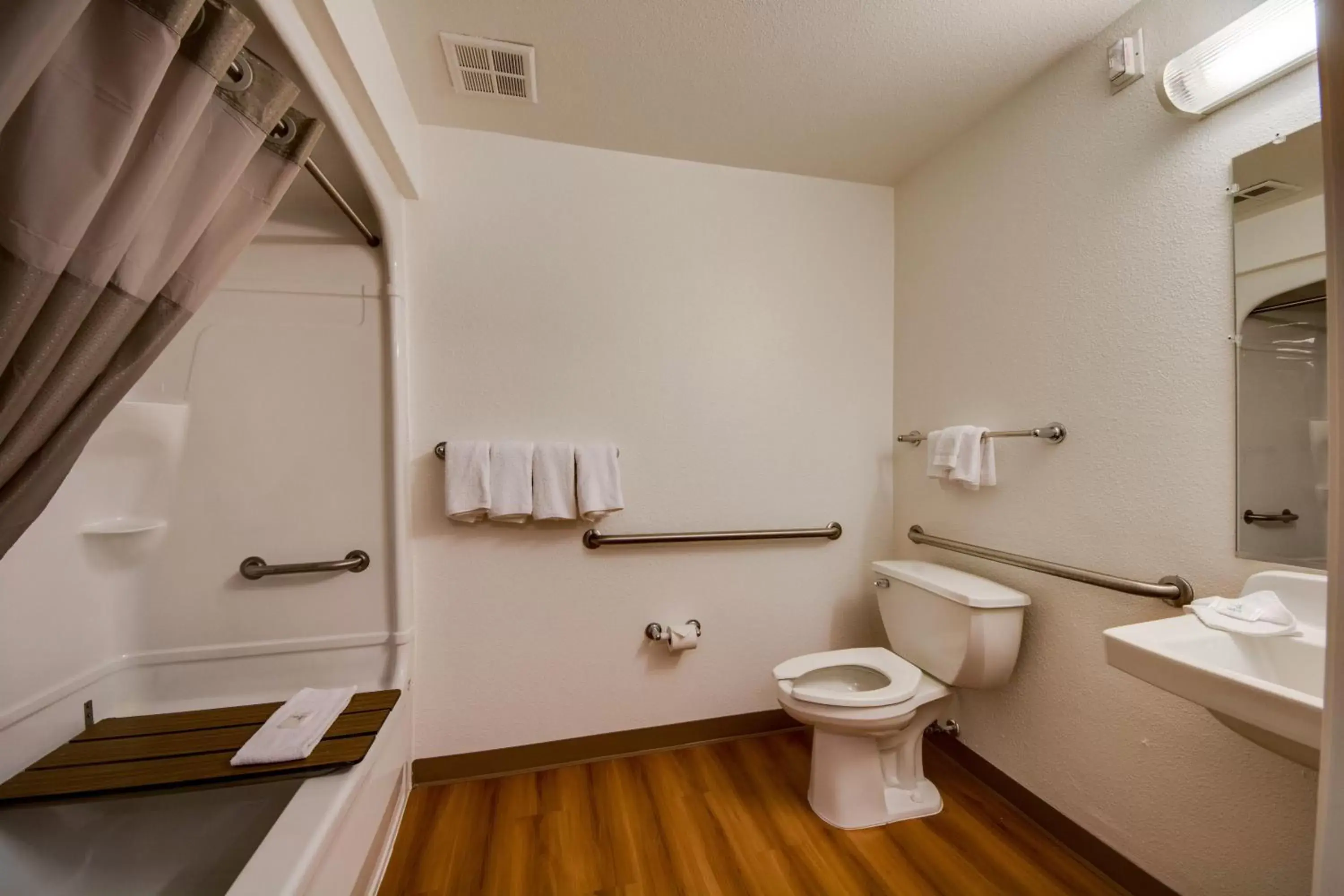 Bathroom in Motel 6-Brownsville, TX