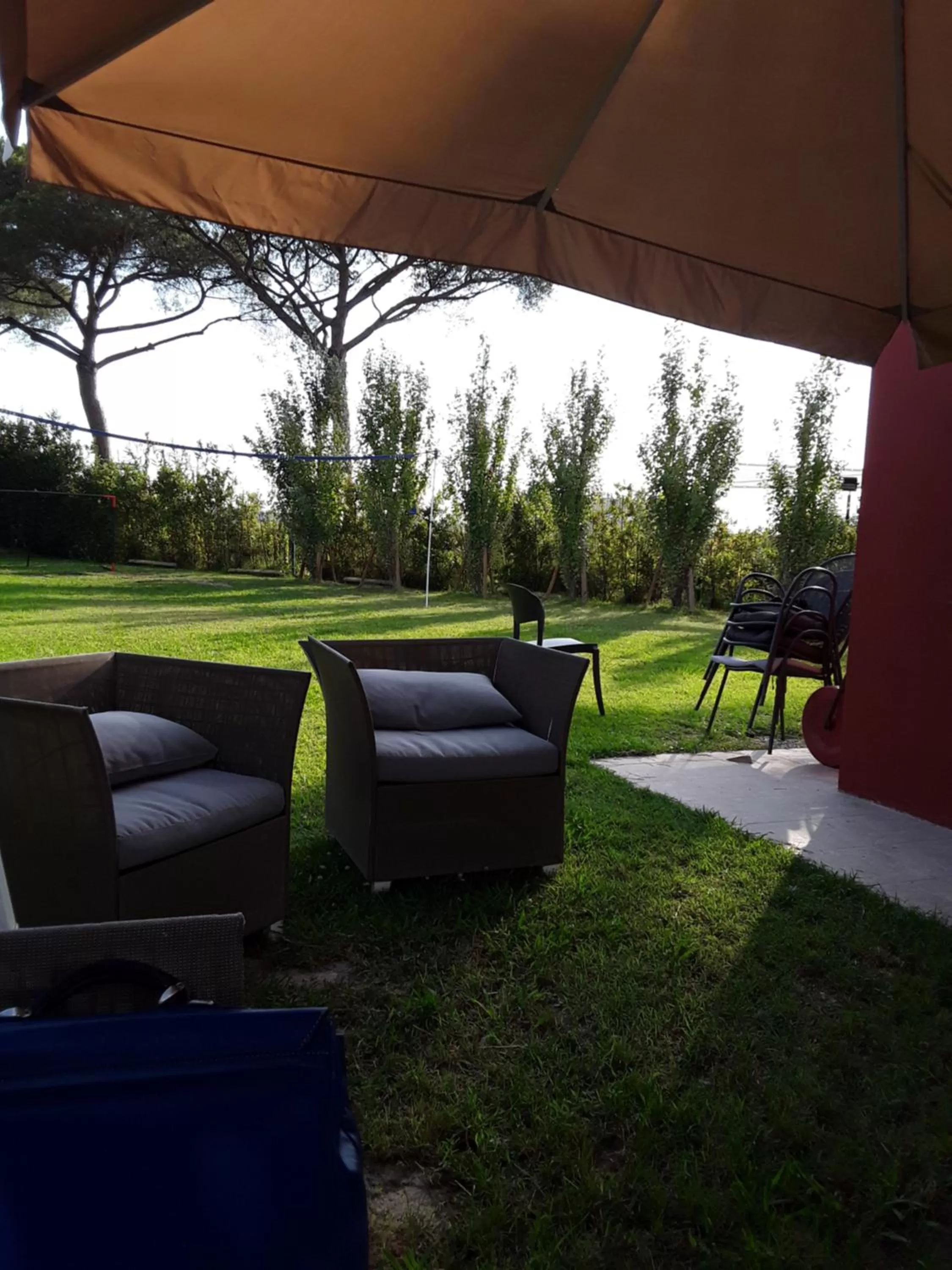 Patio in Locanda La Bottega del Parco