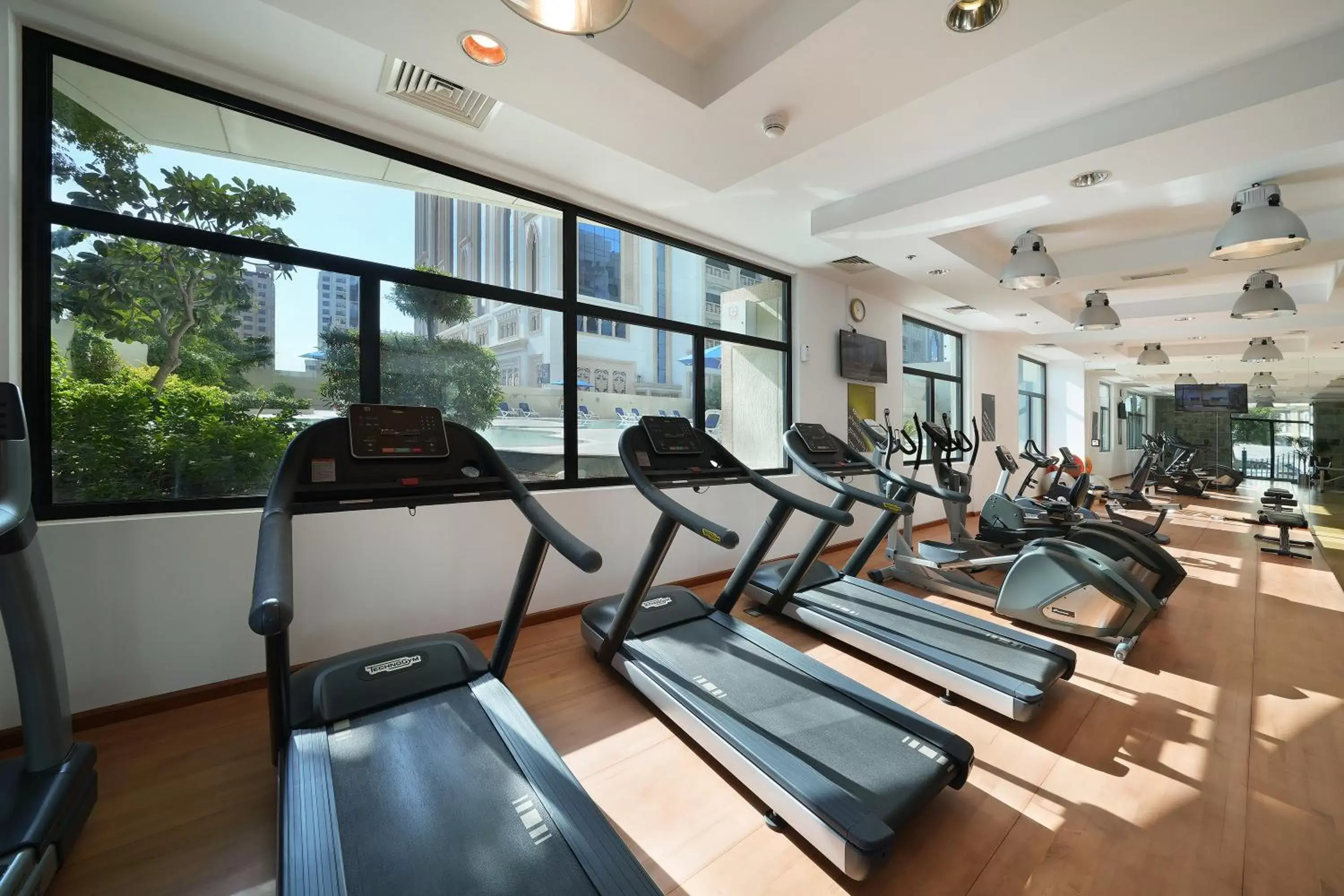 Fitness centre/facilities, Fitness Center/Facilities in Park Apartments Dubai, an Edge By Rotana Hotel