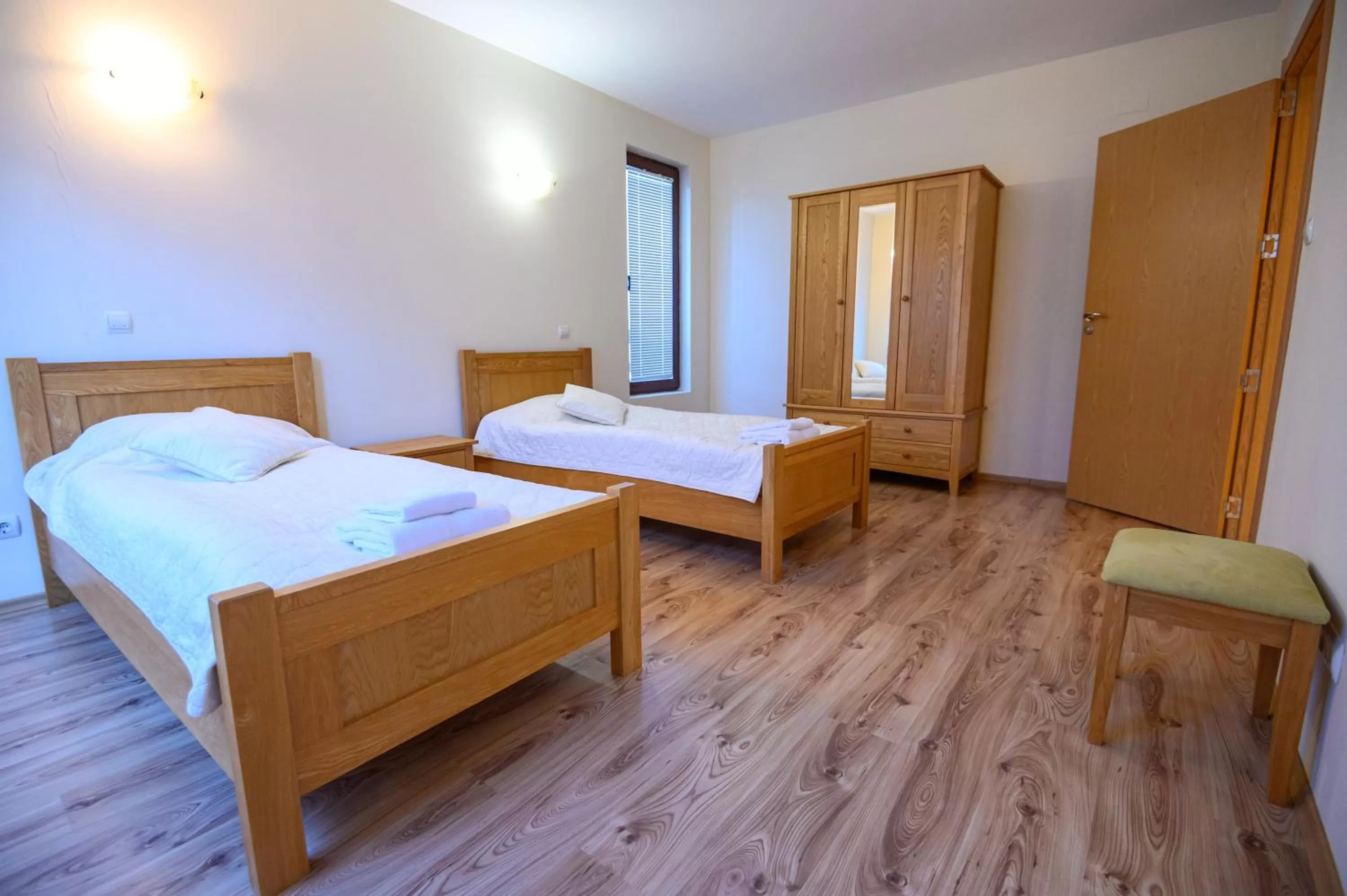 Bed in Parklands Hotel & Pool