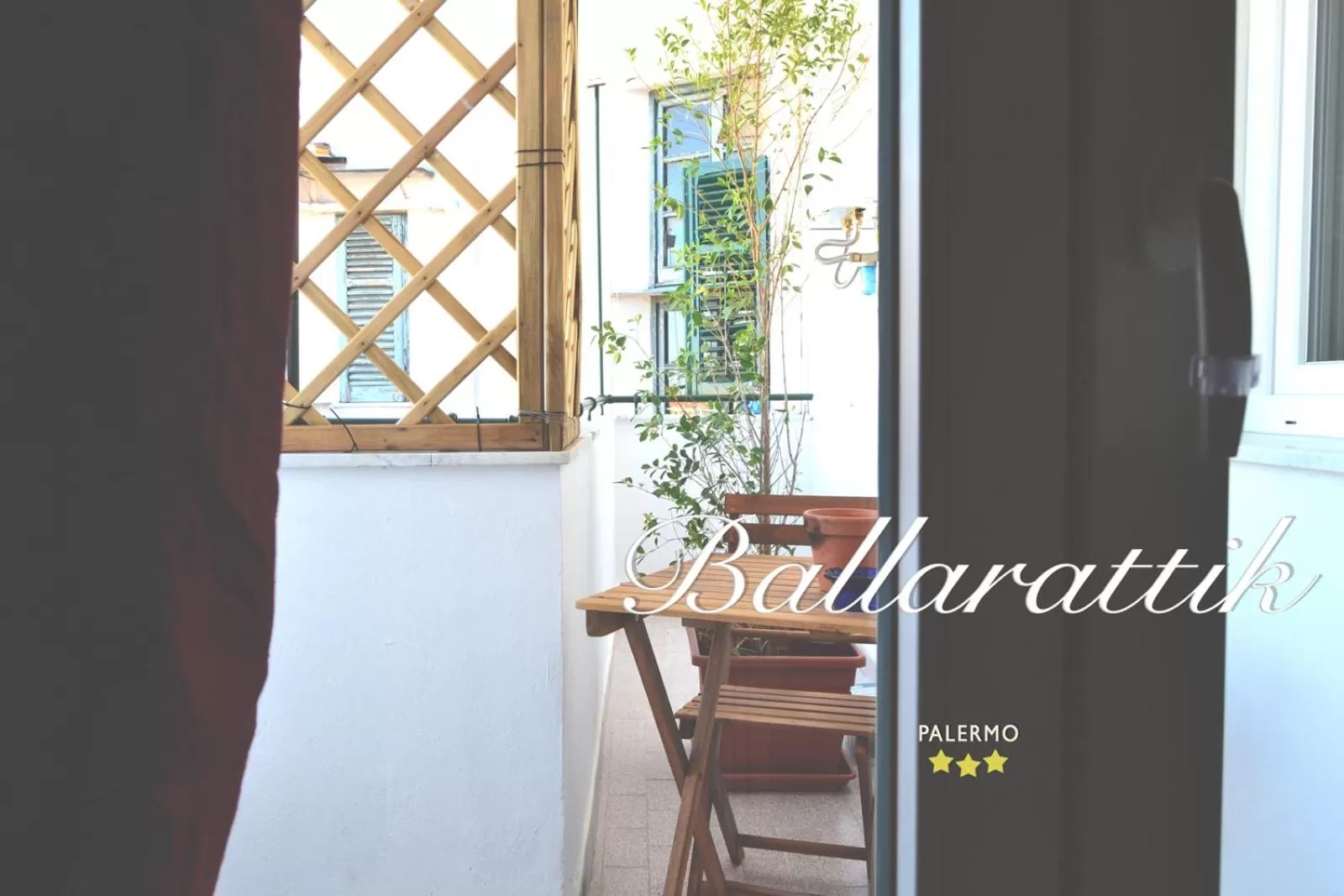 Balcony/Terrace in B&b Ballarattik