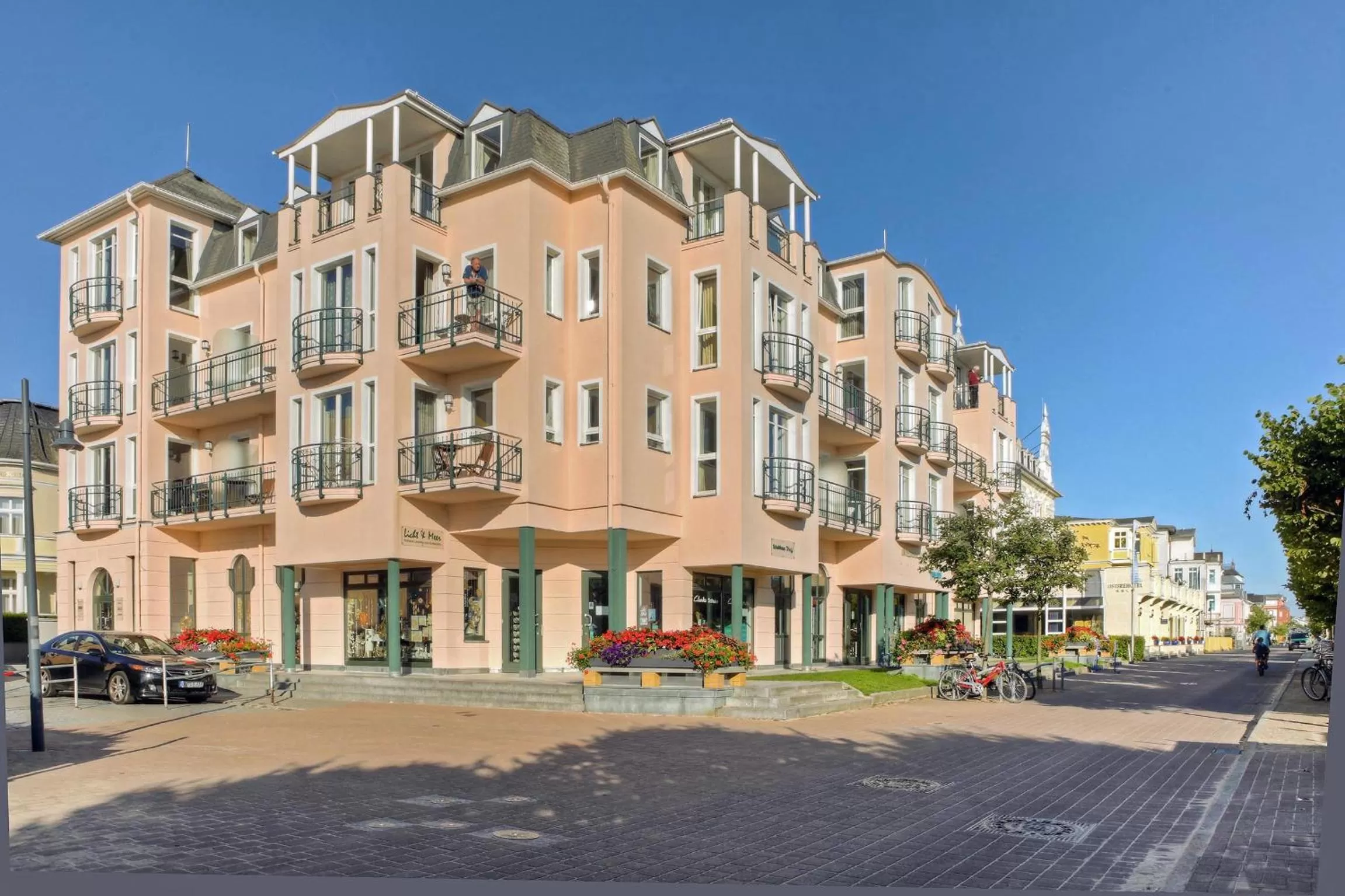 Property building in SEETELHOTEL Ostseeresidenz Ahlbeck