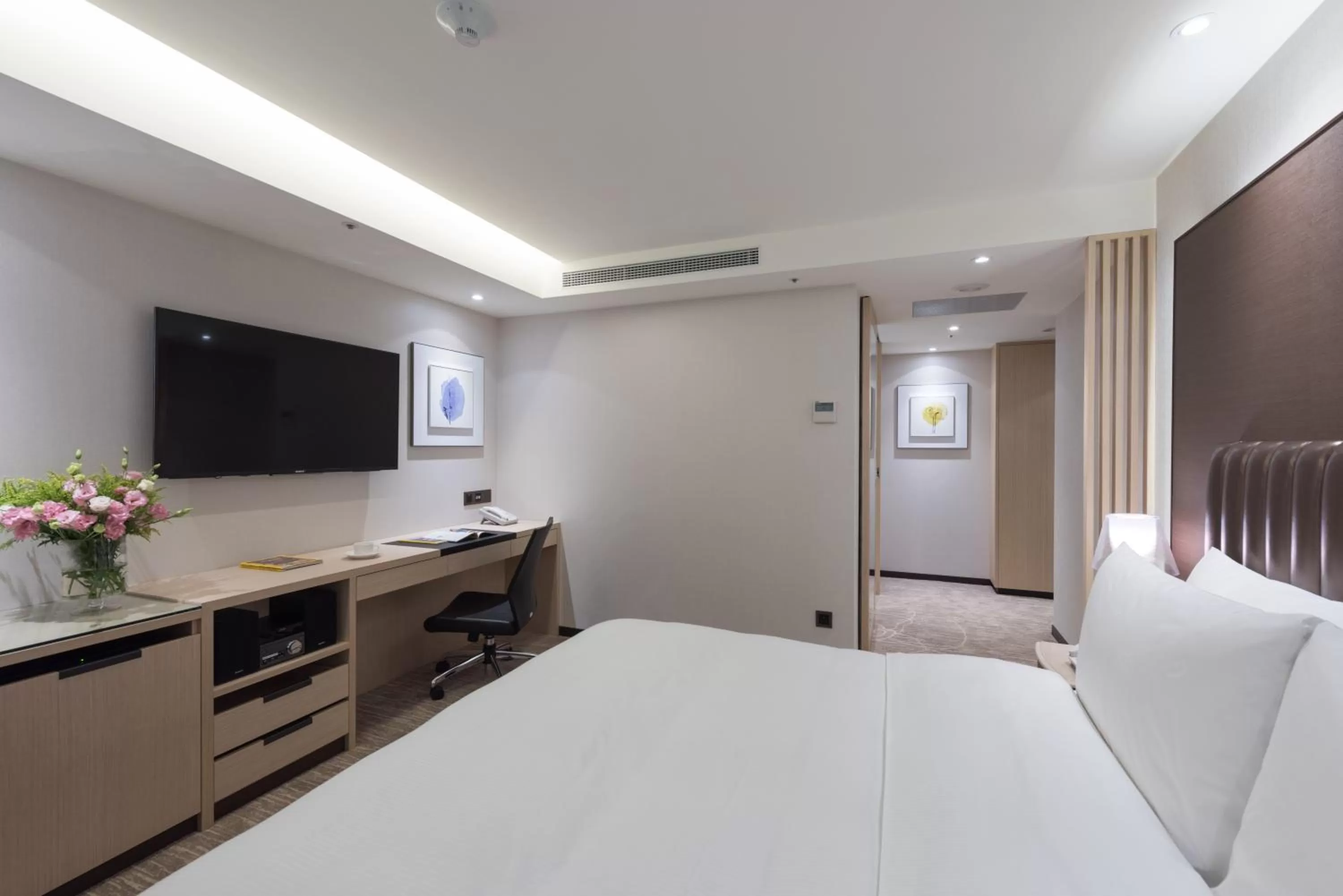 Photo of the whole room, Bed in K Hotel Taipei Chang-An