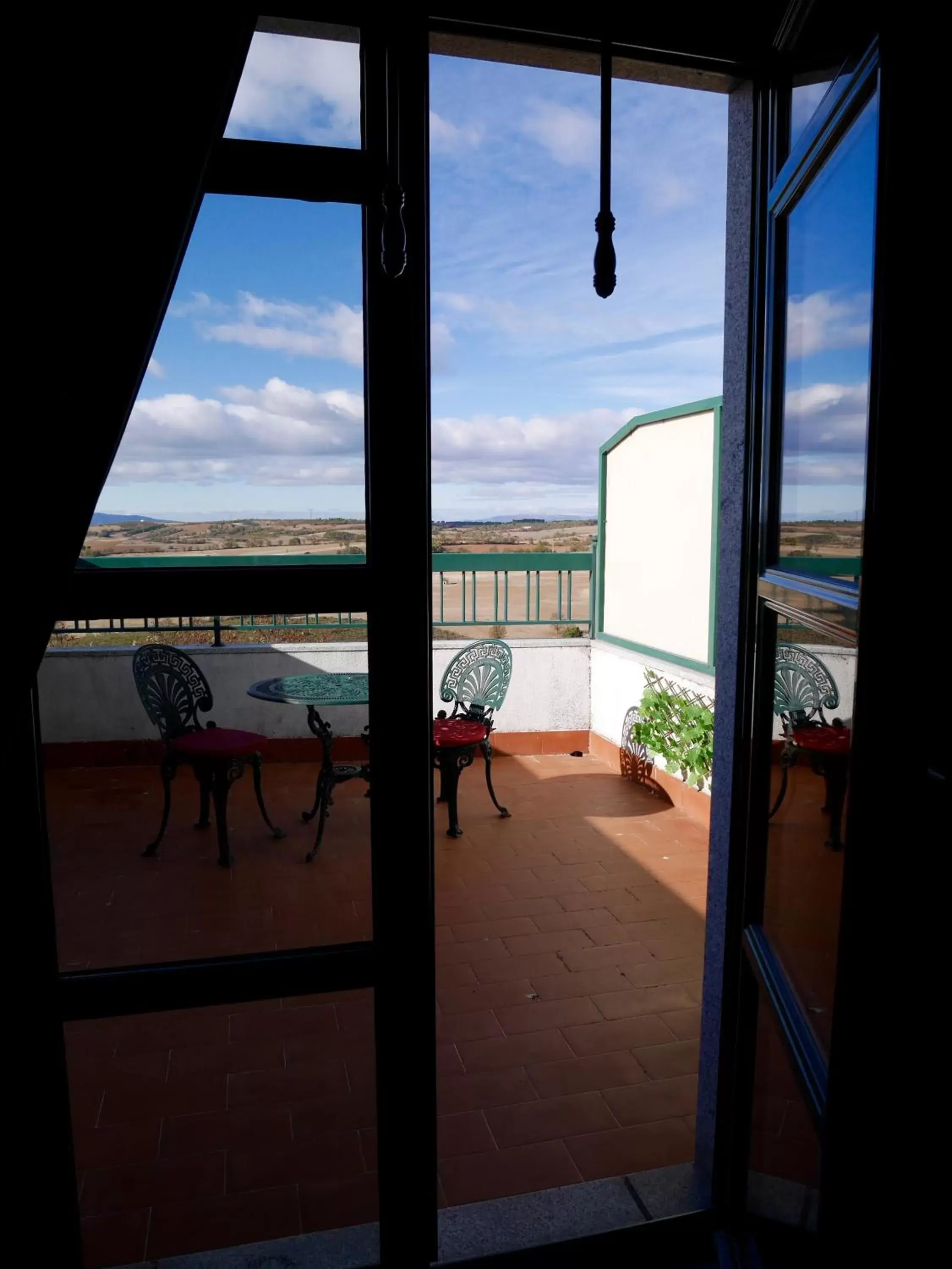 Natural landscape, Balcony/Terrace in Hotel Trindade Coelho