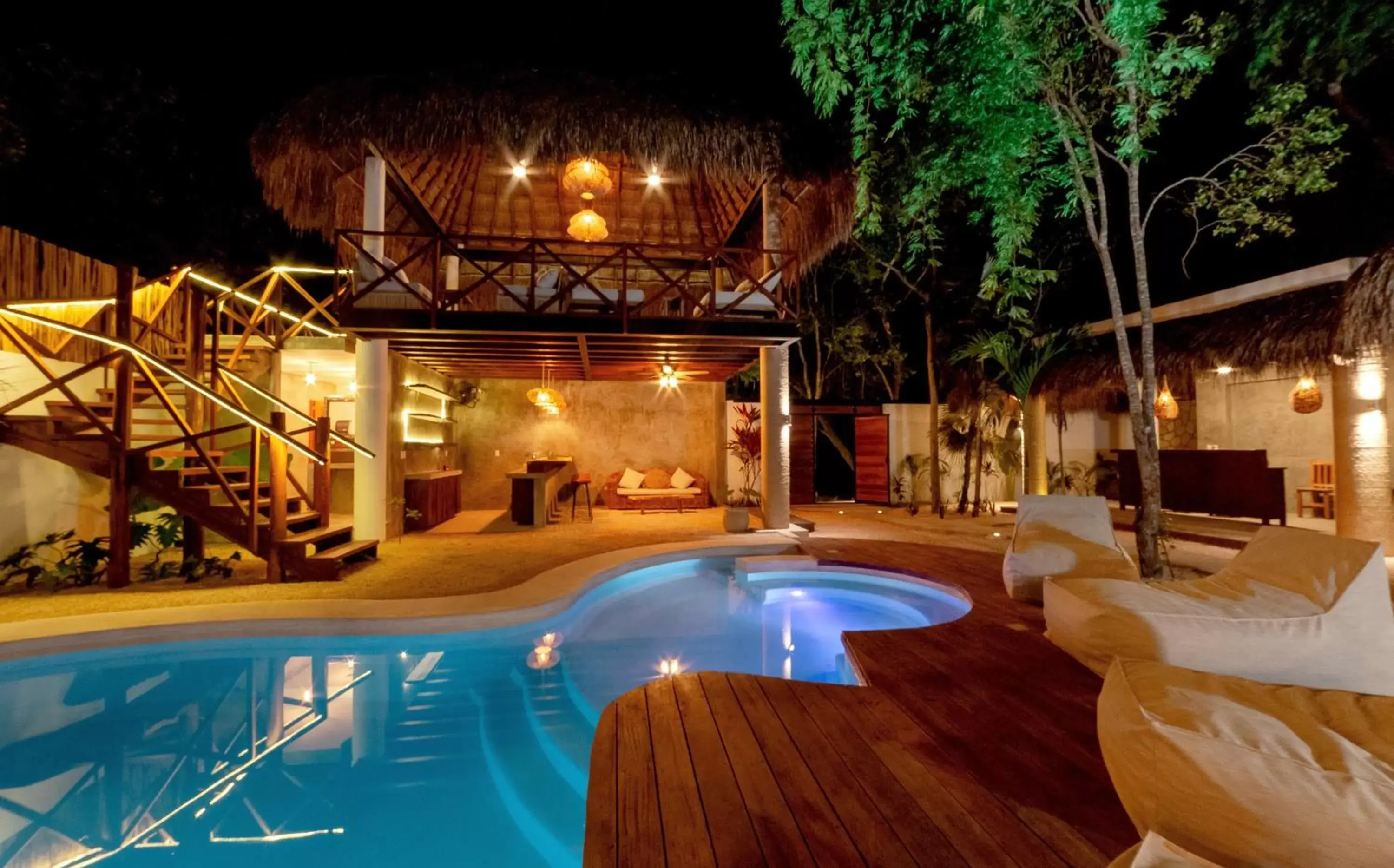 Pool view, Swimming Pool in Mimosa Tulum