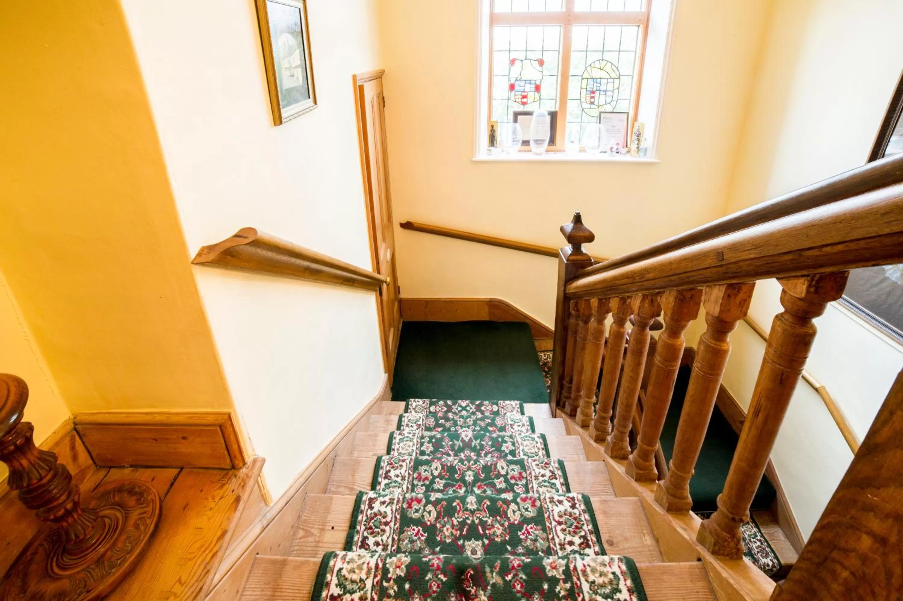 Bed in Molland Manor House Bed & Breakfast