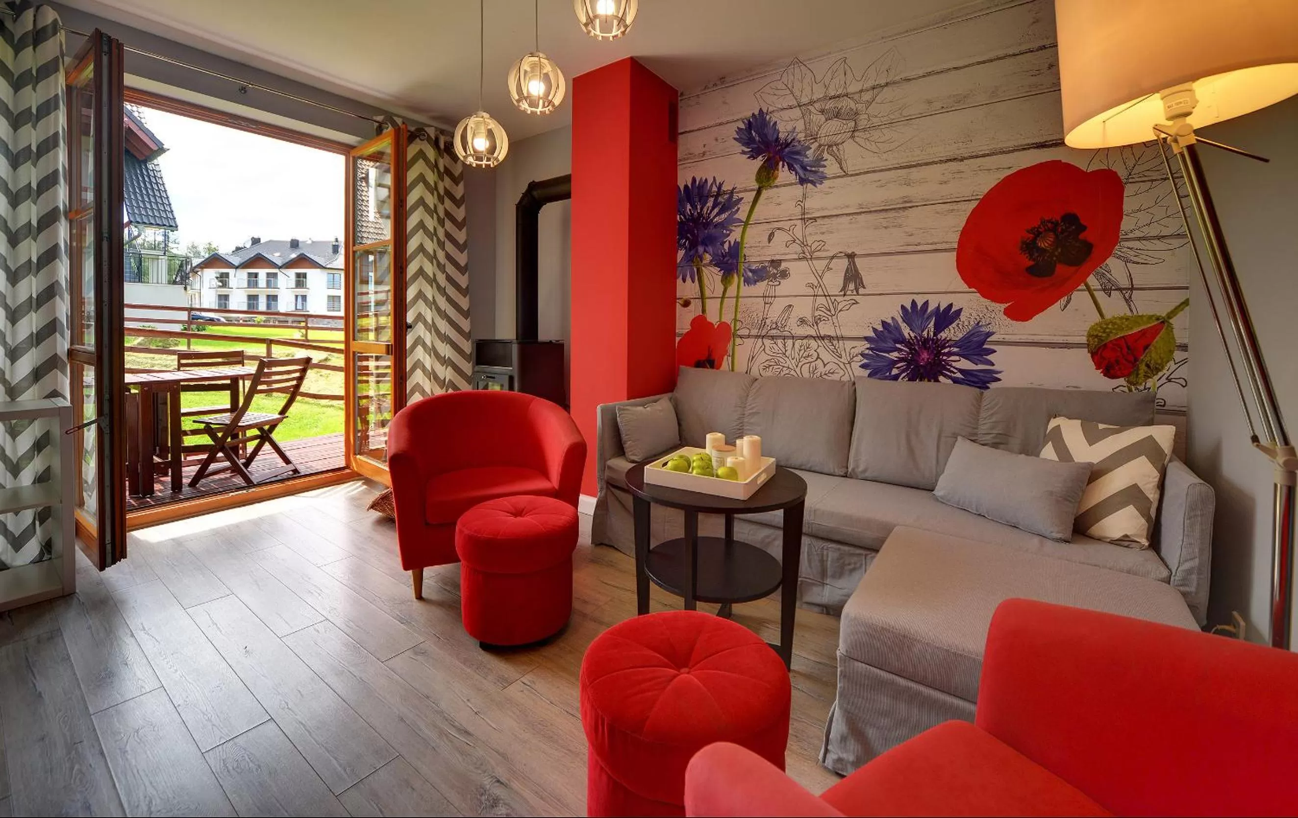 Living room, Seating Area in Apartamenty Sun Seasons 24 - Komuny Paryskiej 45