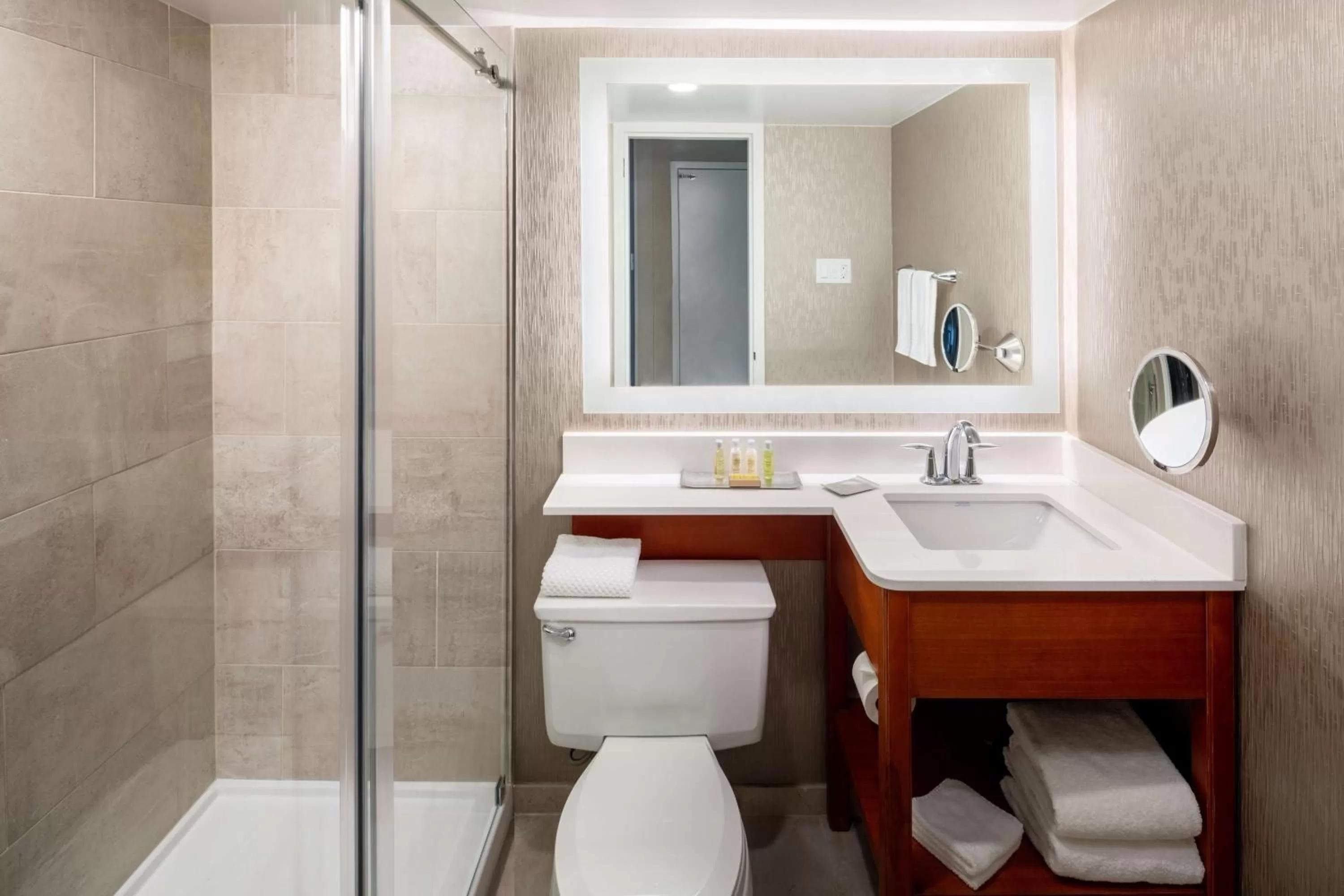 Bathroom in DoubleTree by Hilton Ann Arbor, MI