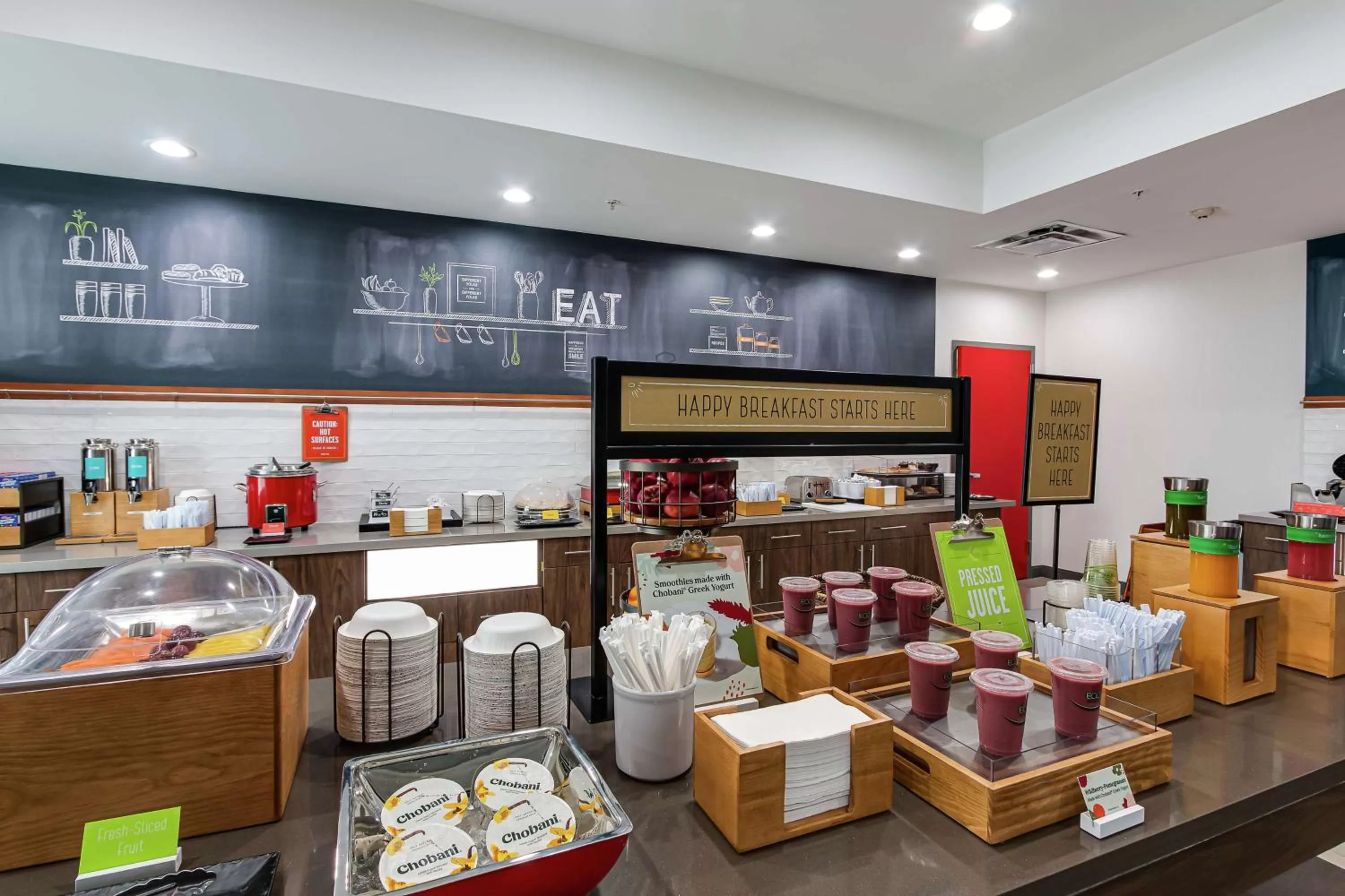 Breakfast in Hampton Inn Oak Grove Fort Campbell