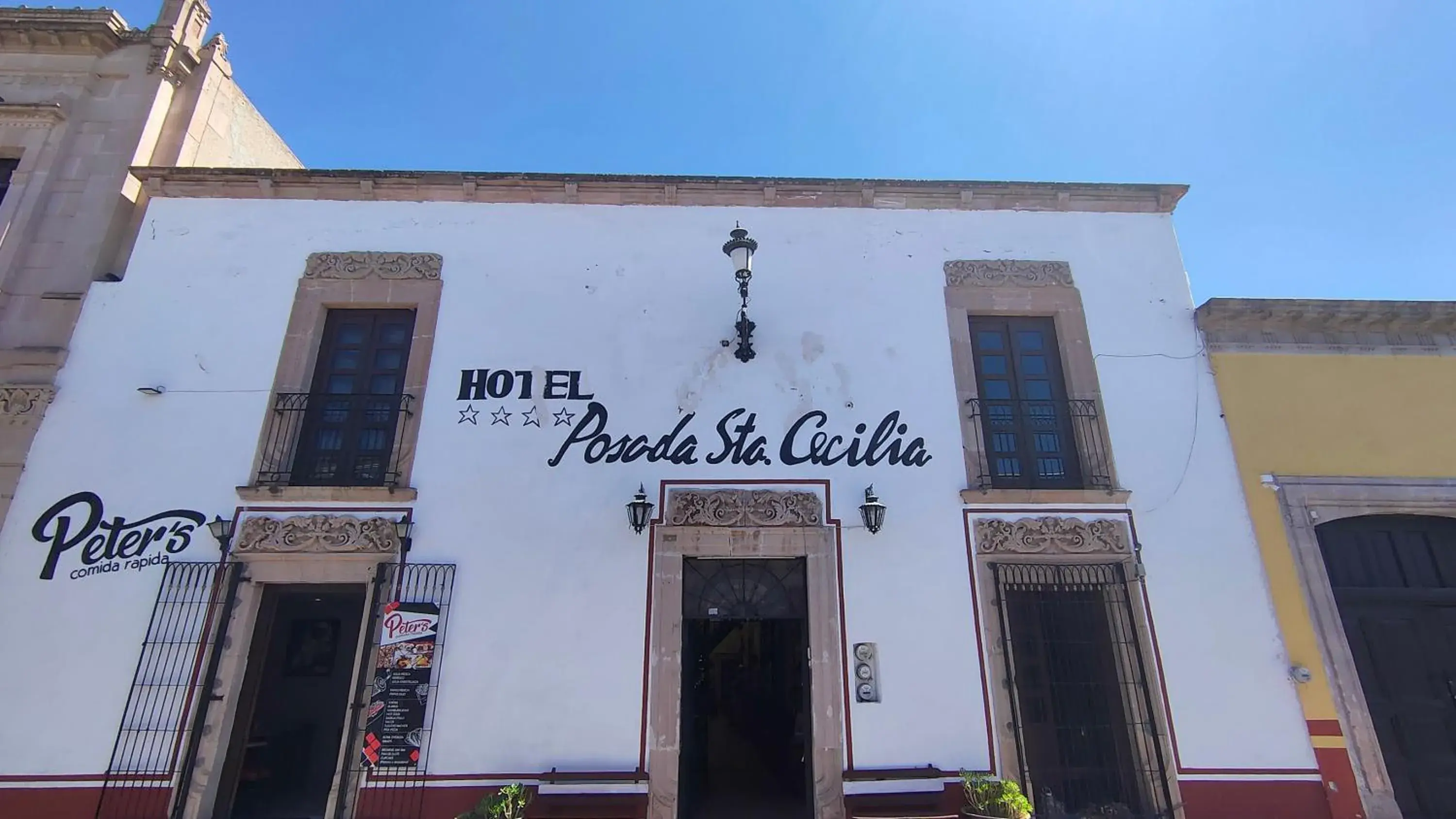 Facade/entrance, Property Building in OYO Posada Santa Cecilia, Jerez Zacatecas