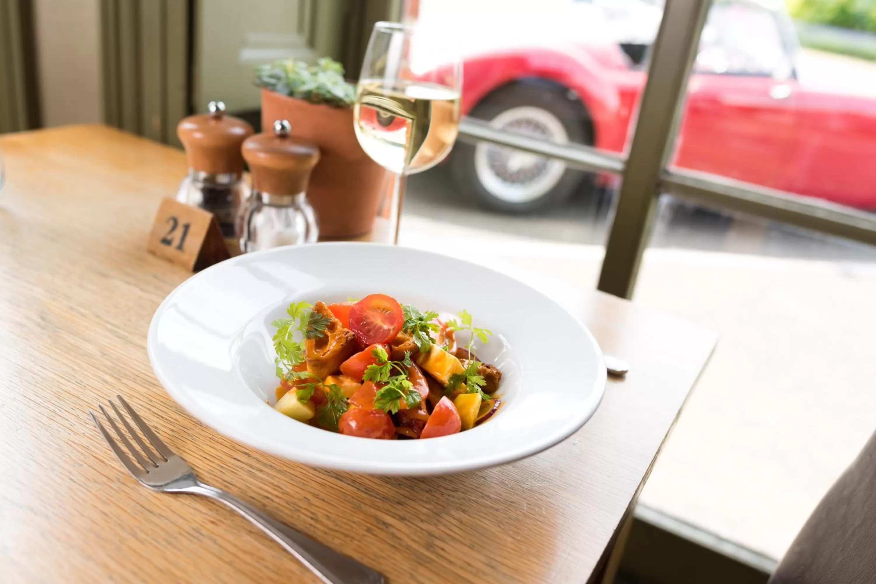 Food close-up in The Lodge