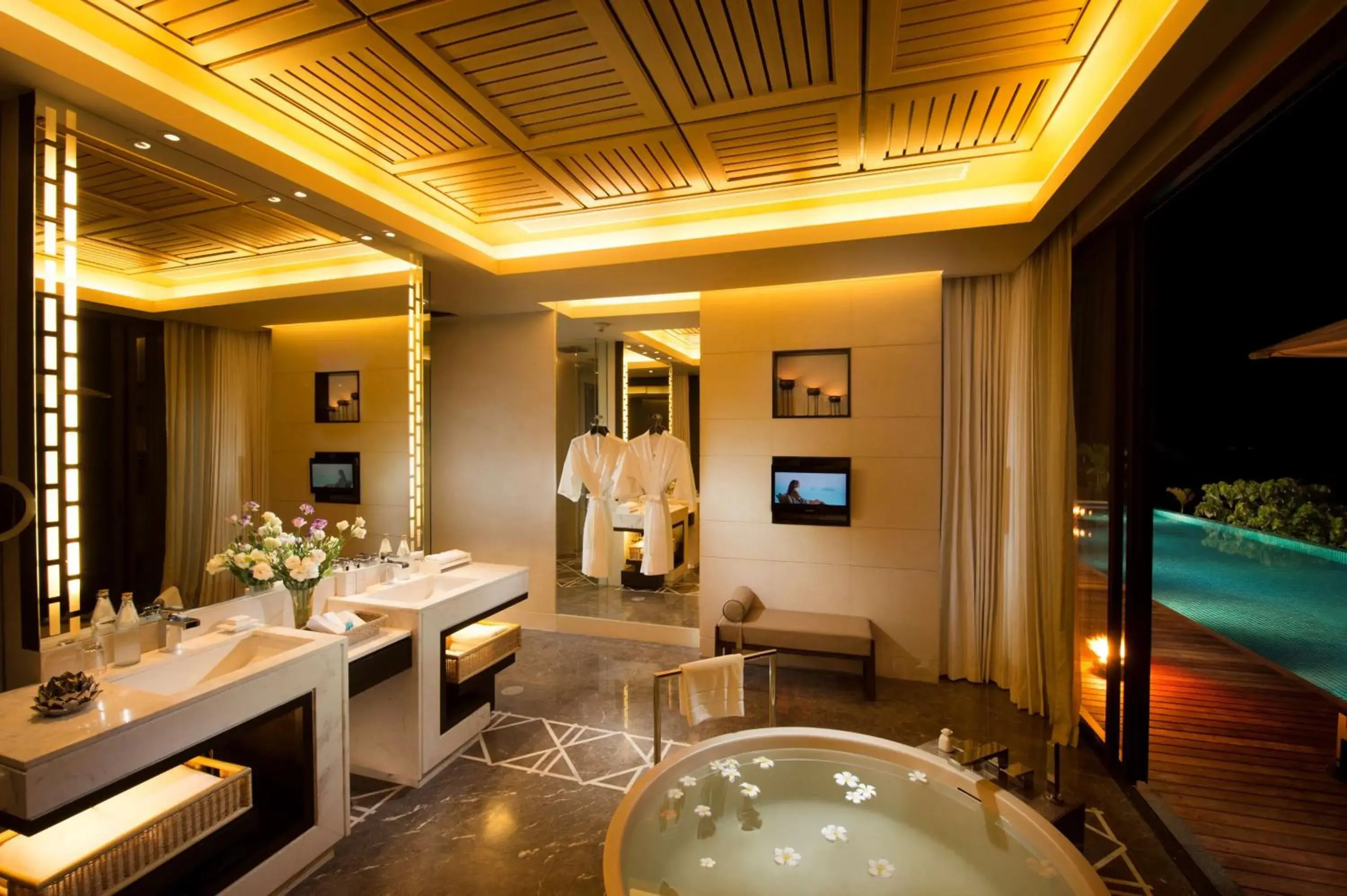 Bathroom in Conrad Koh Samui Residences