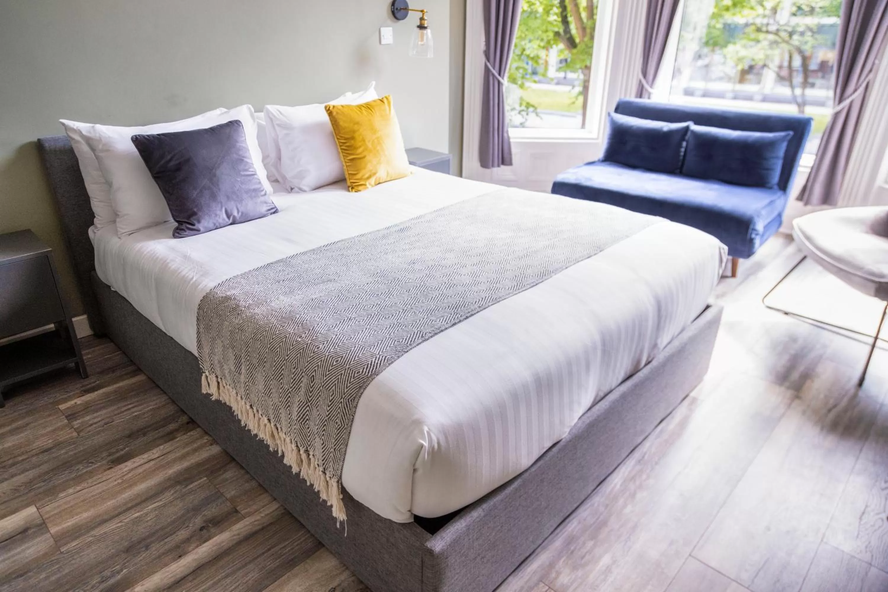 Bed in Number 11 by the Warren Collection