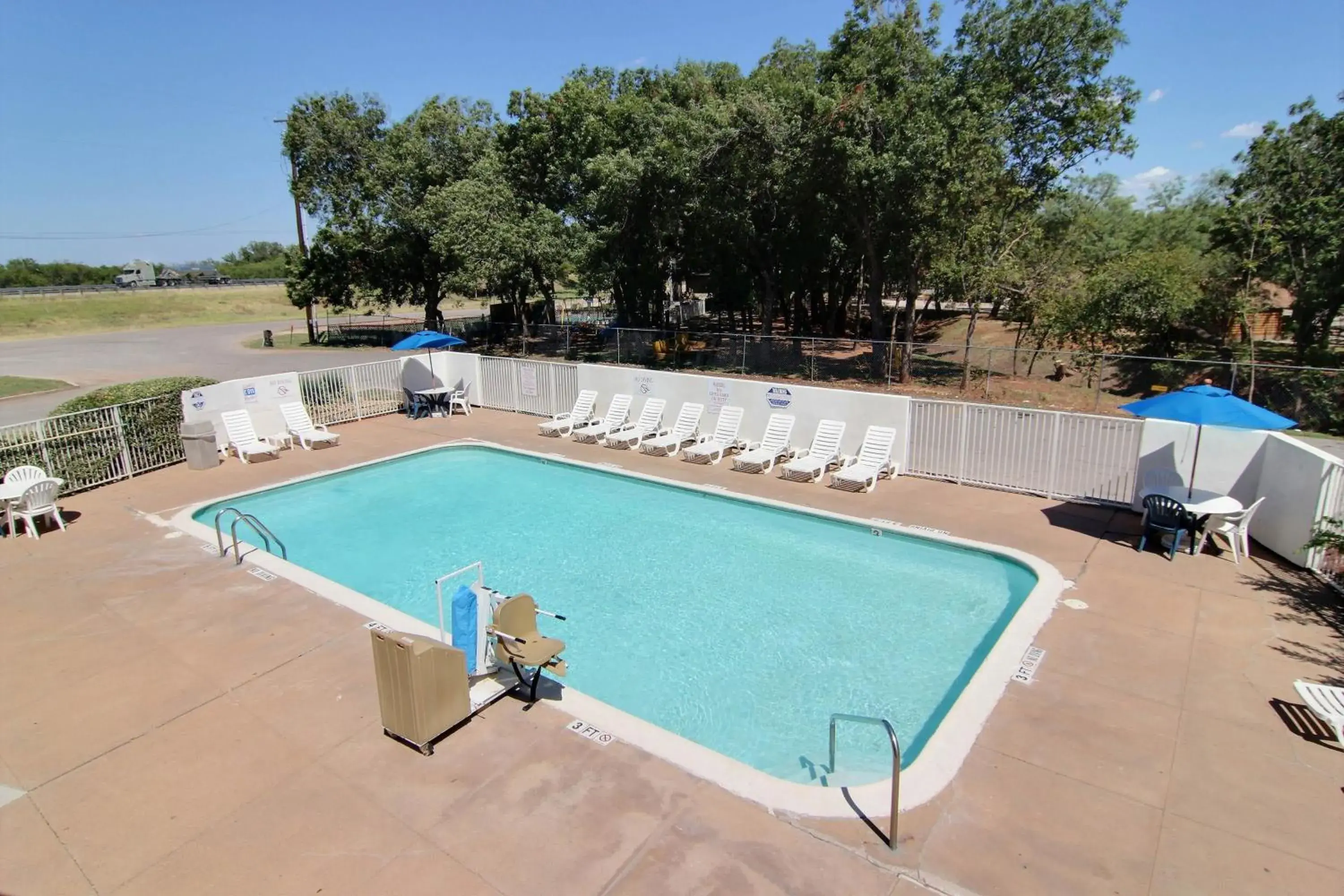 Swimming pool, Pool View in Motel 6-Abilene, TX