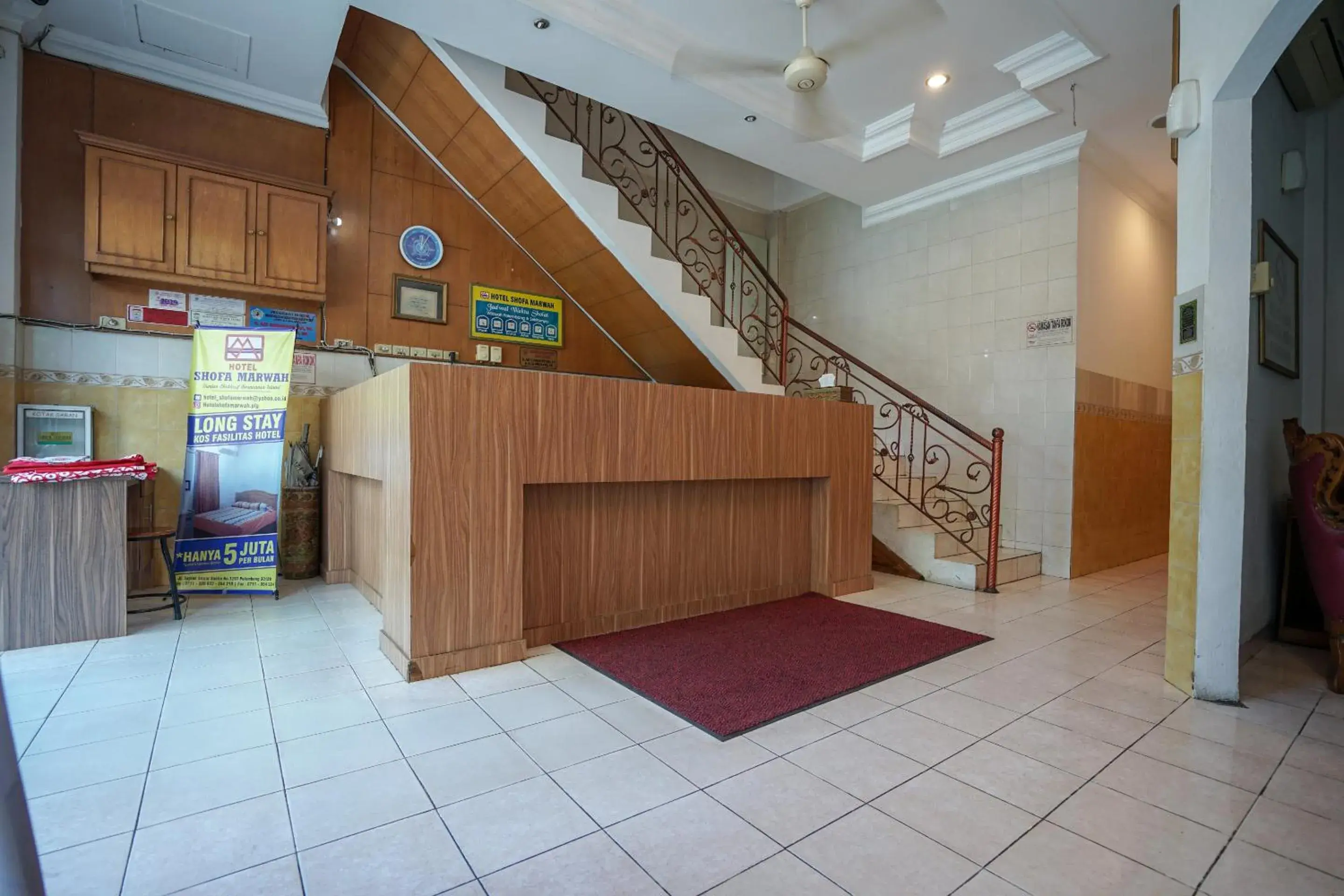 Lobby or reception, Lobby/Reception in OYO 1173 Hotel Shofa Marwah