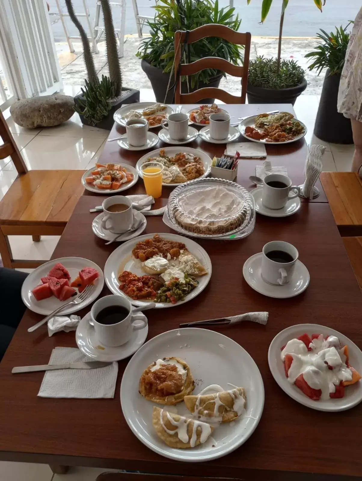 Buffet breakfast in Best Western Riviera Tuxpan