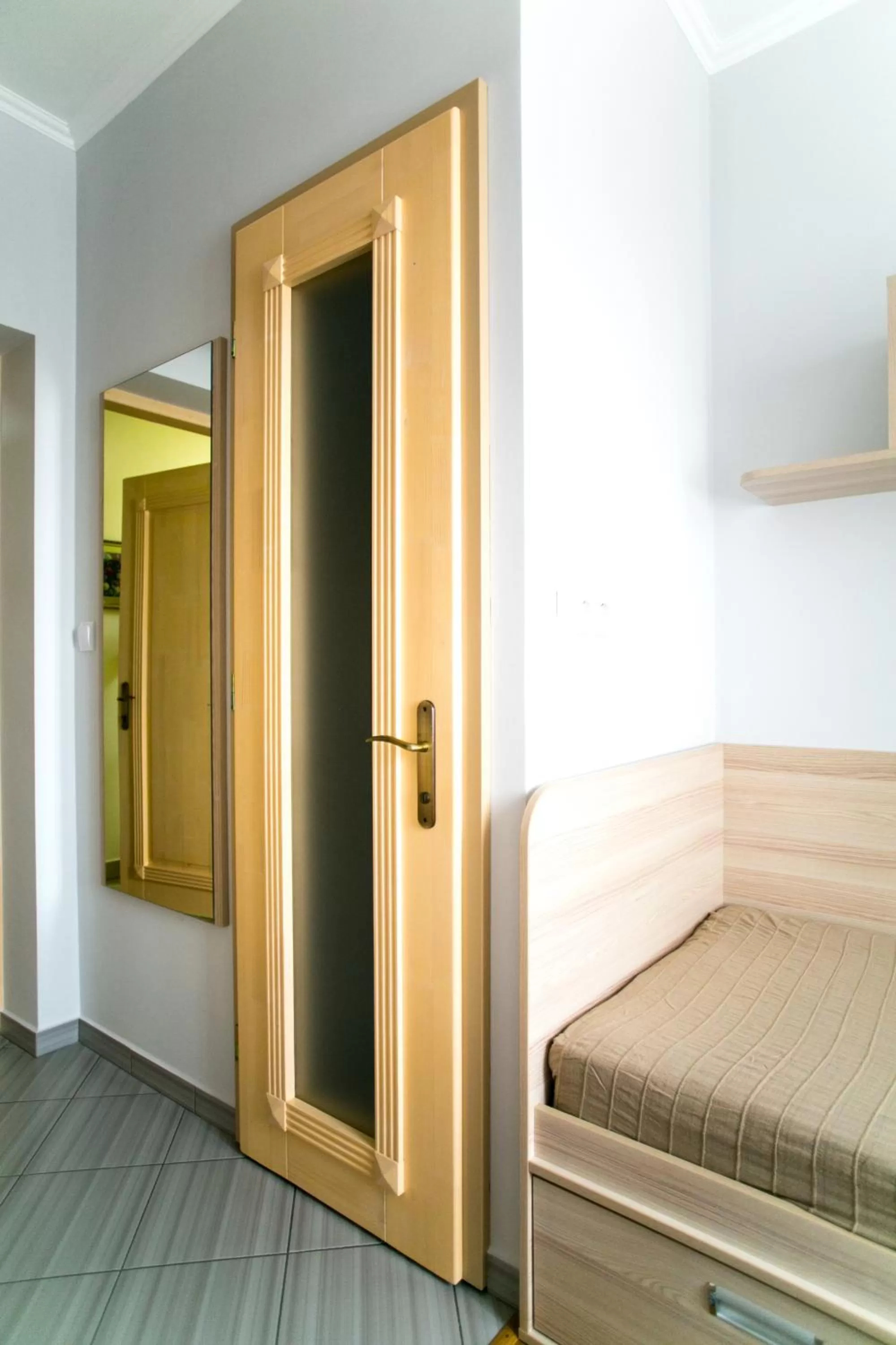 Bed in Tulipan Hotel Aquapark