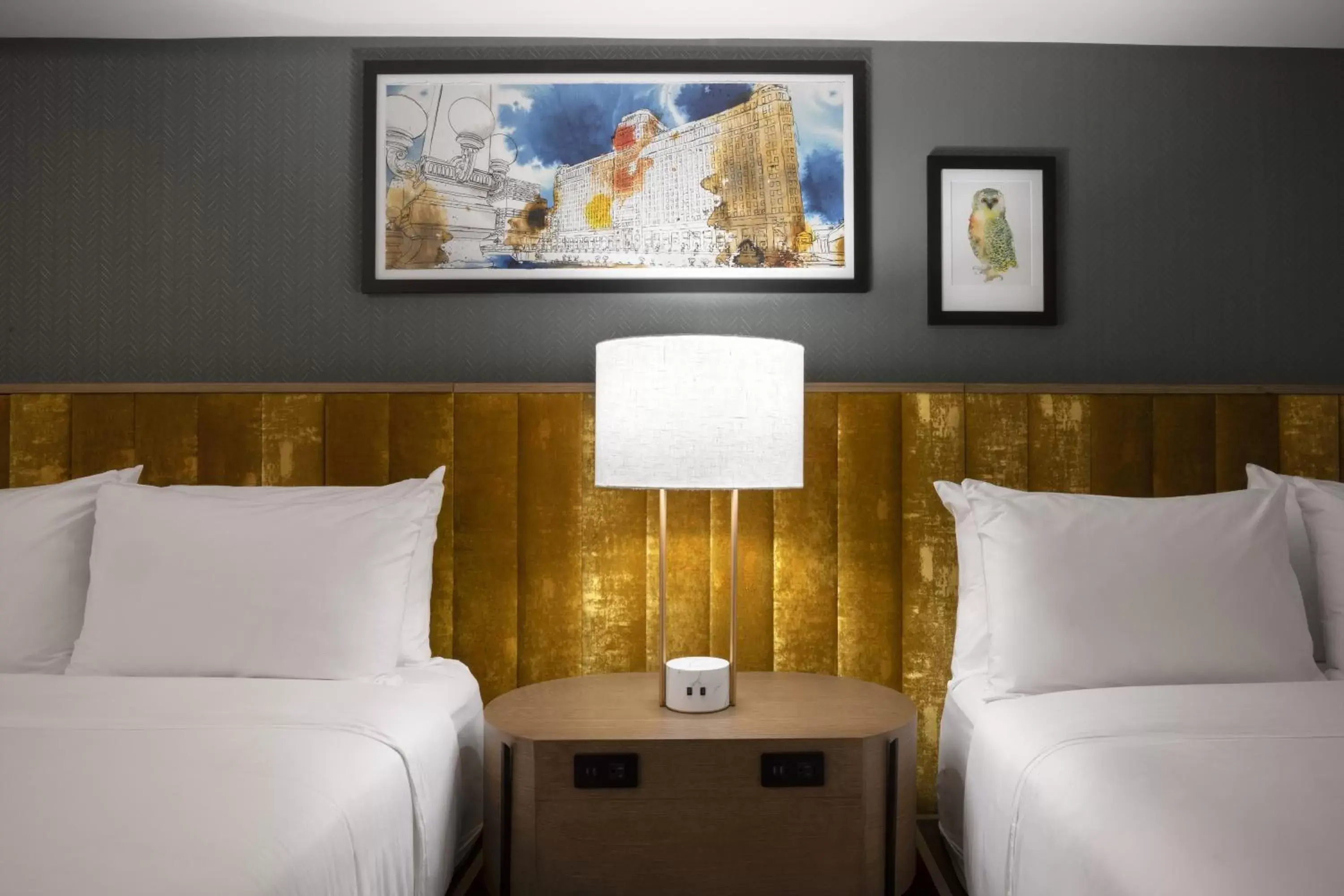 Premium Queen Room with Two Queen Beds in voco Chicago Downtown - Riverwalk by IHG Premium Queen Room with Two Queen Beds in voco Chicago Downtown - Riverwalk by IHG
