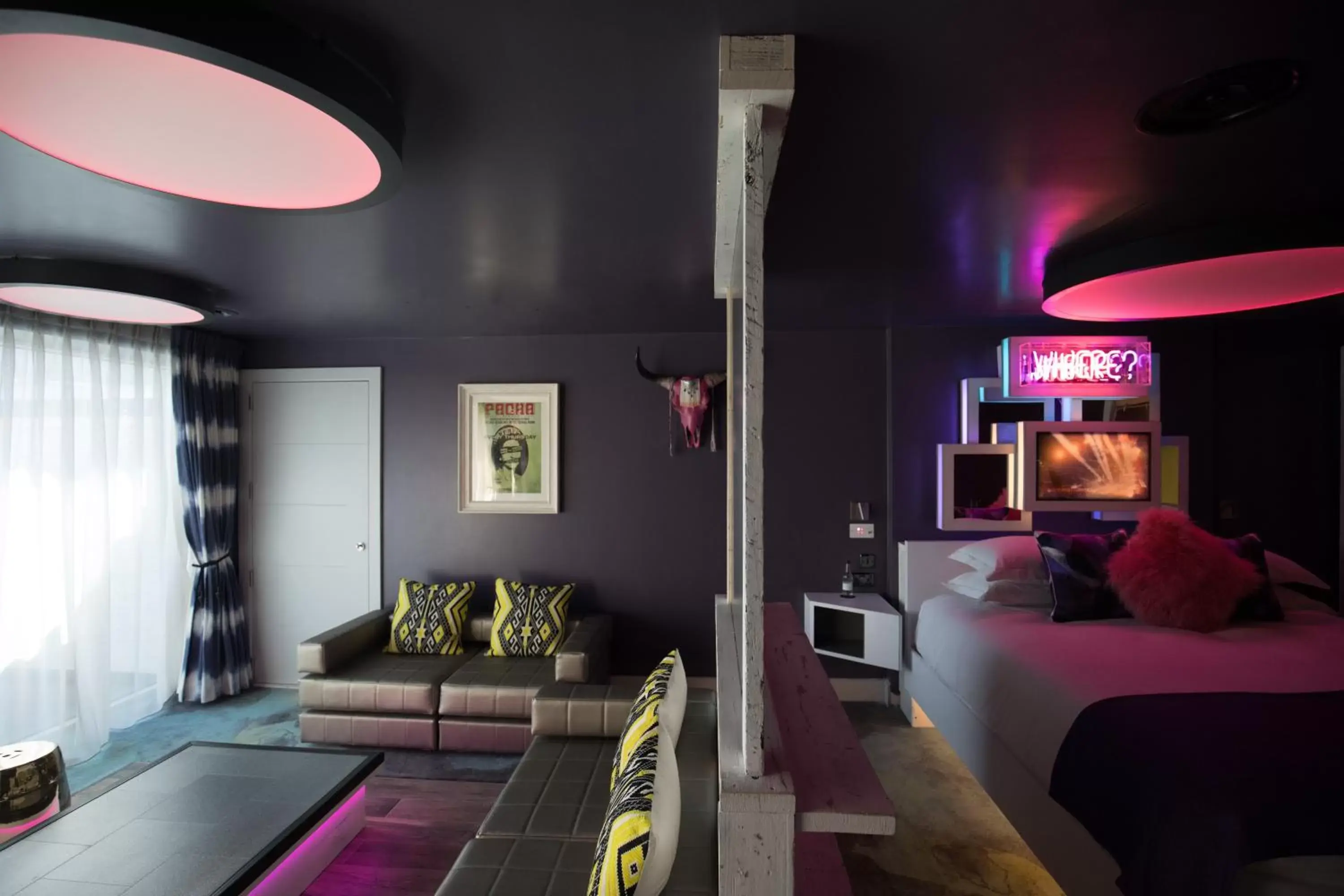 Living room in Malmaison Brighton