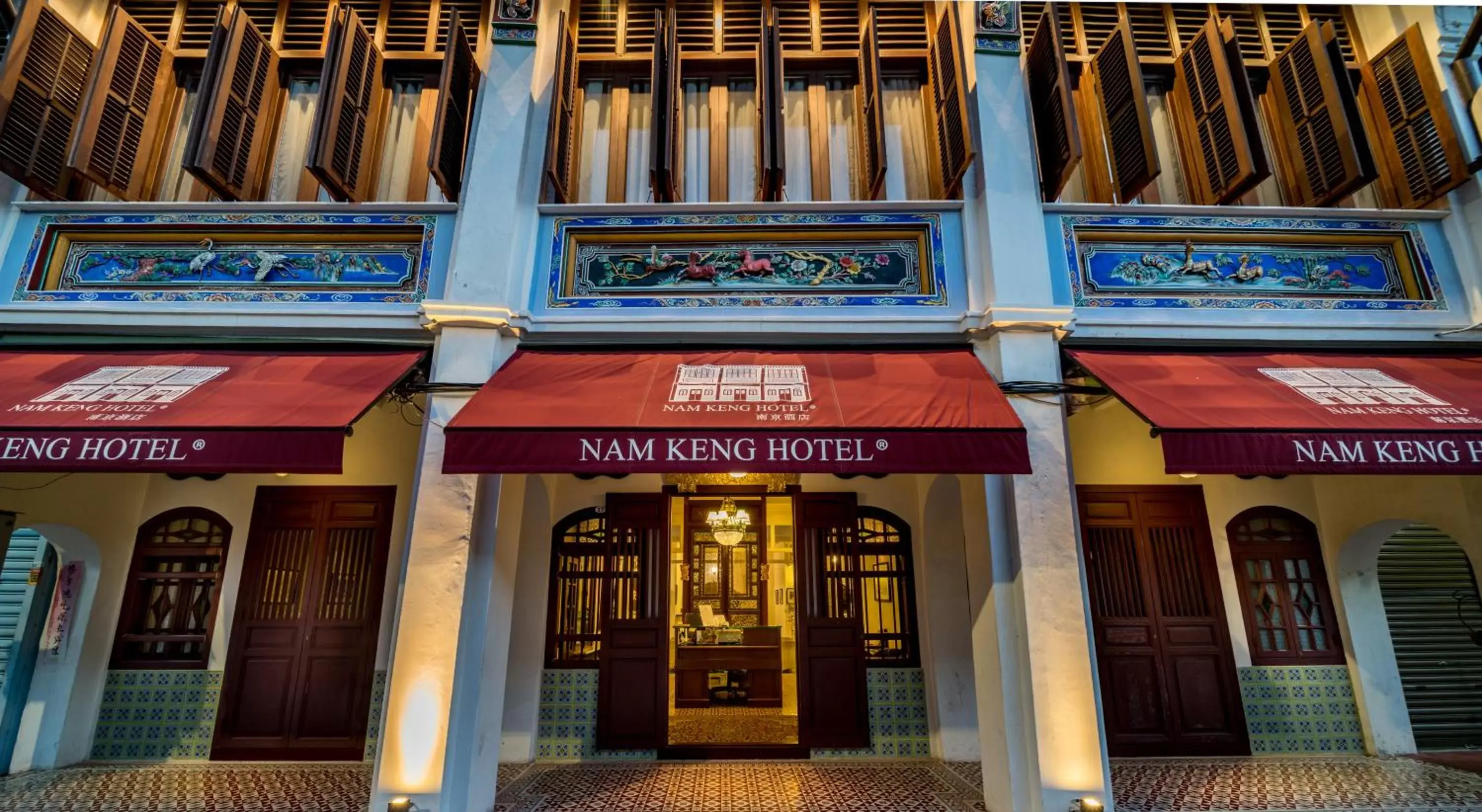 Property building in Nam Keng Hotel Penang