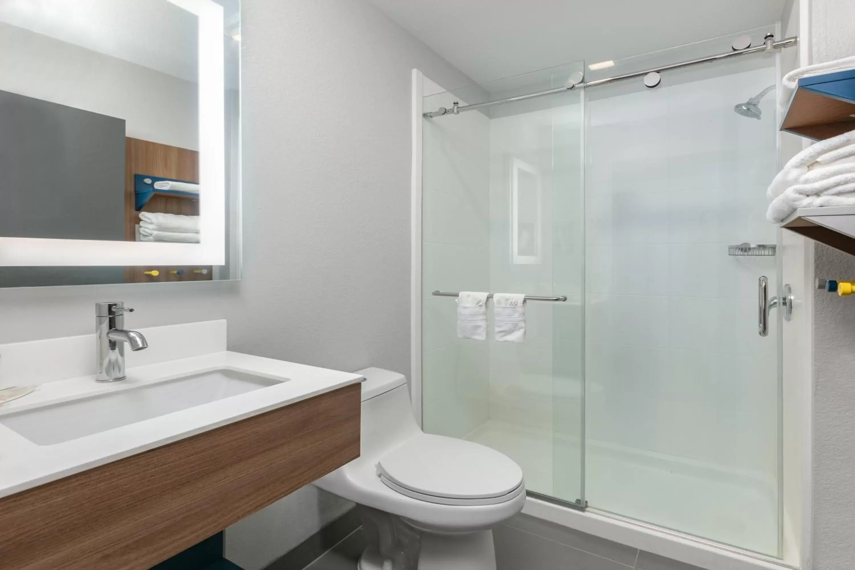 Shower, Bathroom in Microtel Inn by Wyndham Beckley