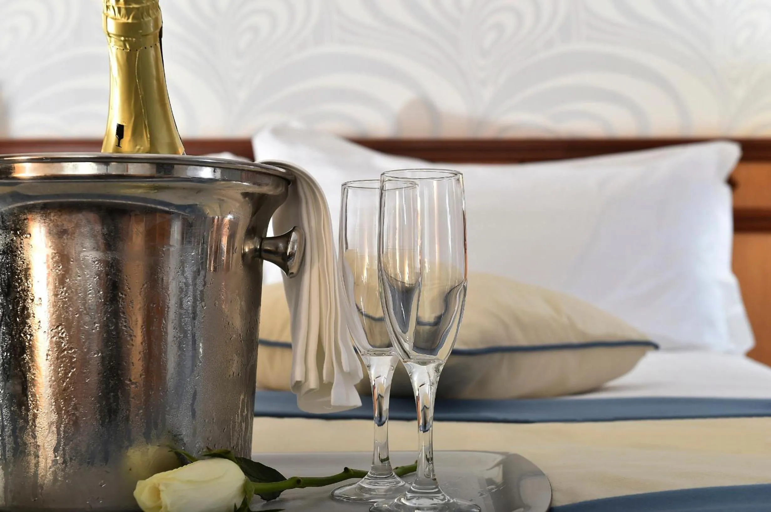 Drinks, Bed in Constantinou Bros Asimina Suites Hotel