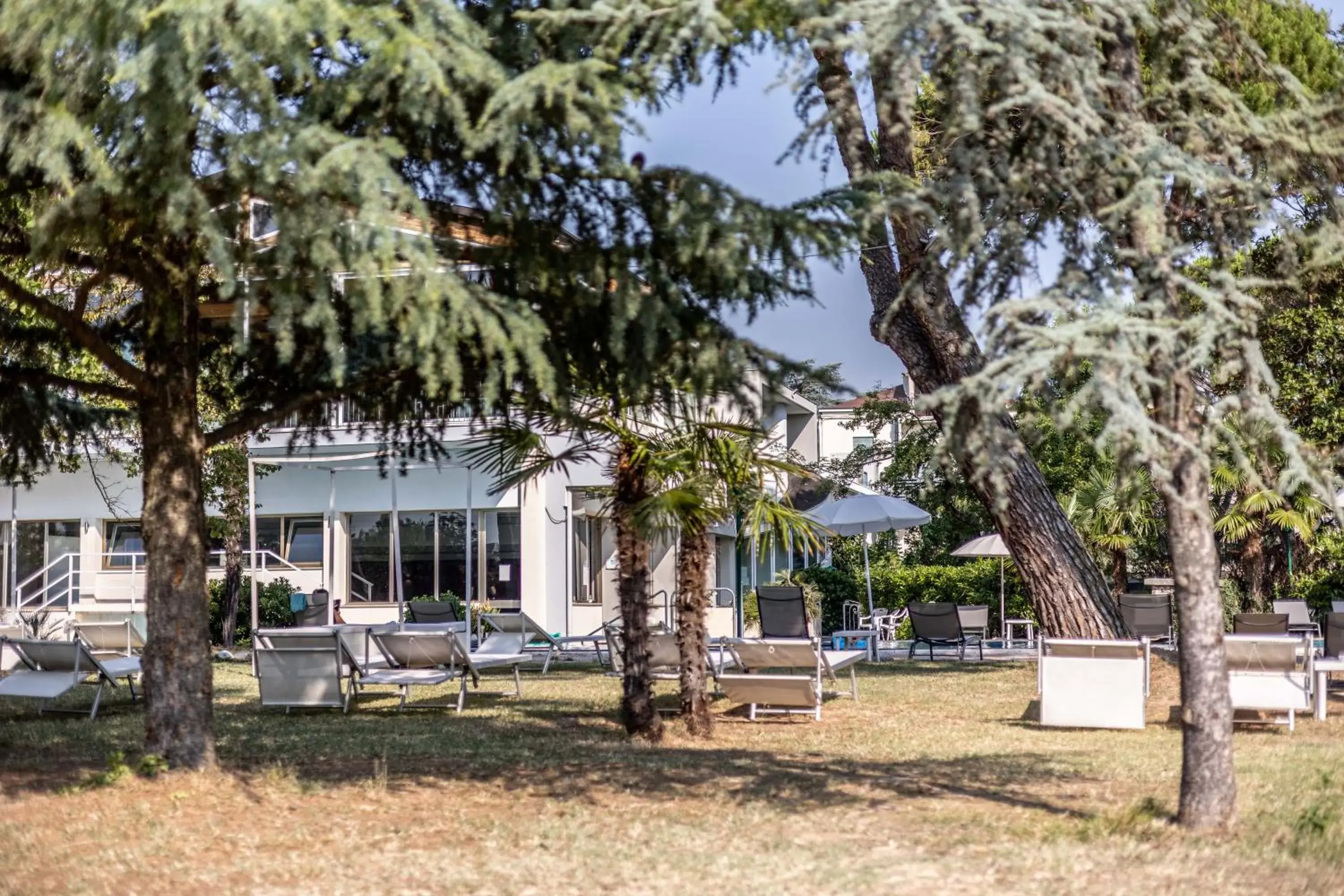 Garden in Hotel Terme Milano