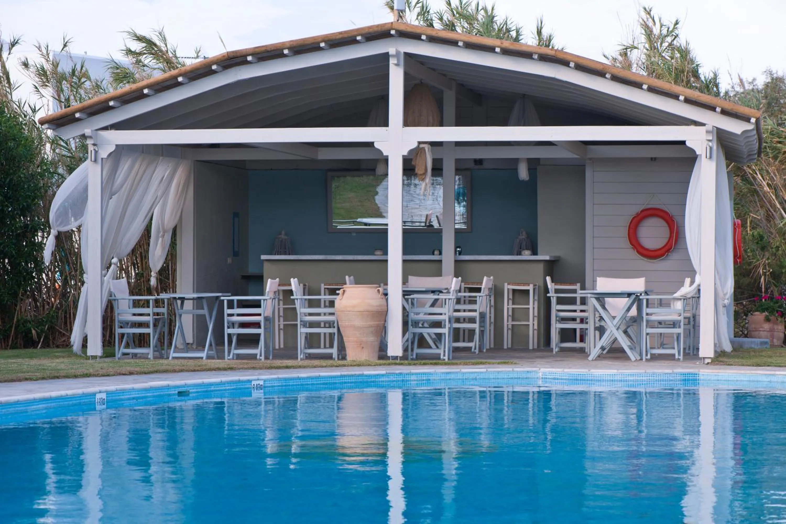 Lounge or bar in Ammos Naxos Exclusive Apartments & Studios