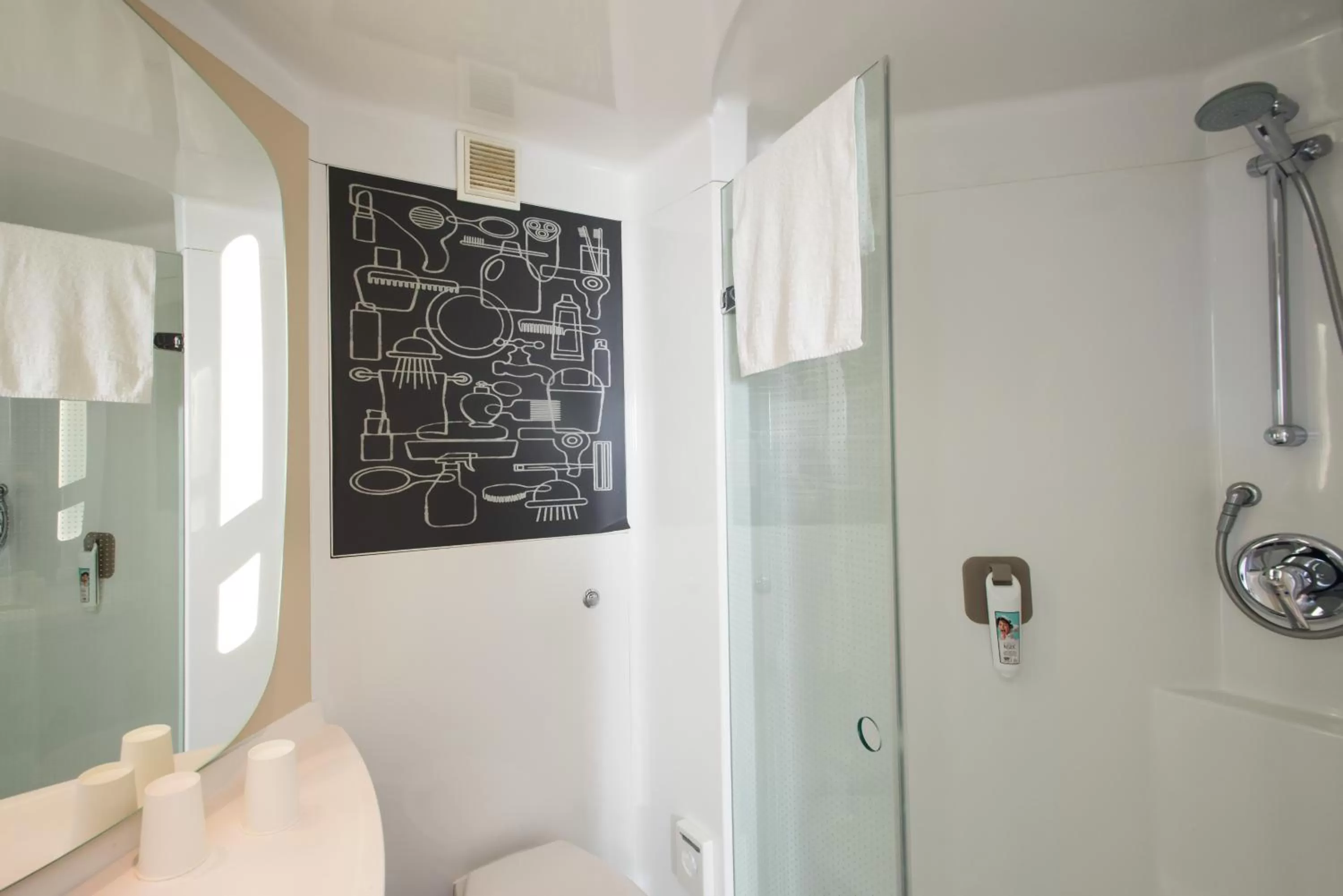 Bathroom in Ibis Sheffield City