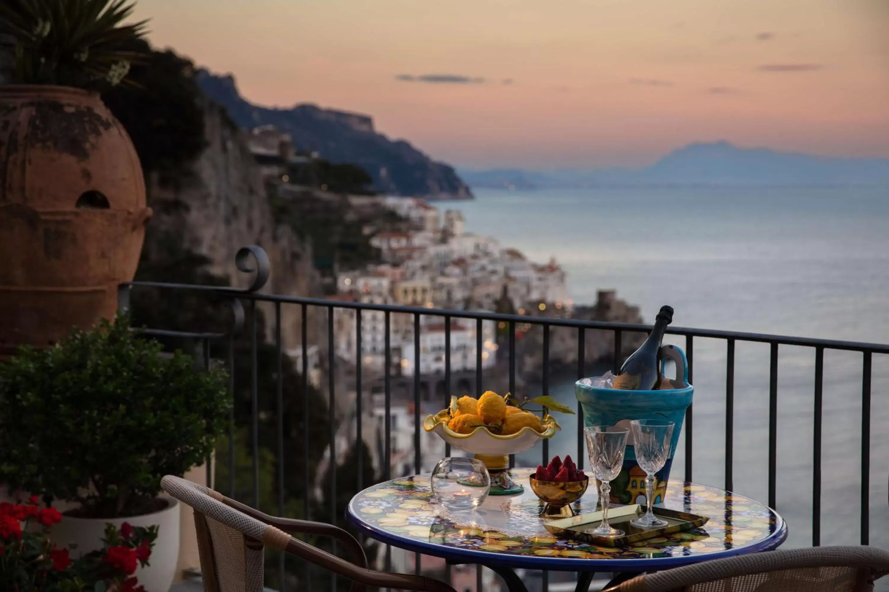 Balcony/Terrace in Anantara Convento di Amalfi Grand Hotel