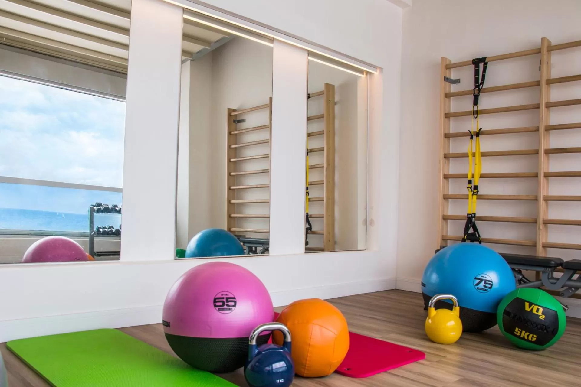 Fitness centre/facilities in Herbert Samuel Okeanos Suites Herzilya