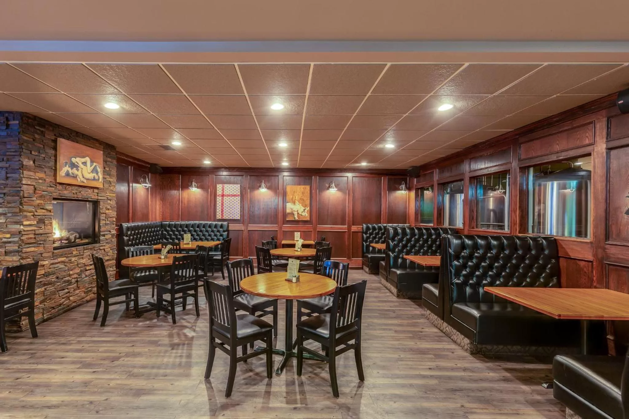 Dining area in The Thompson Hotel