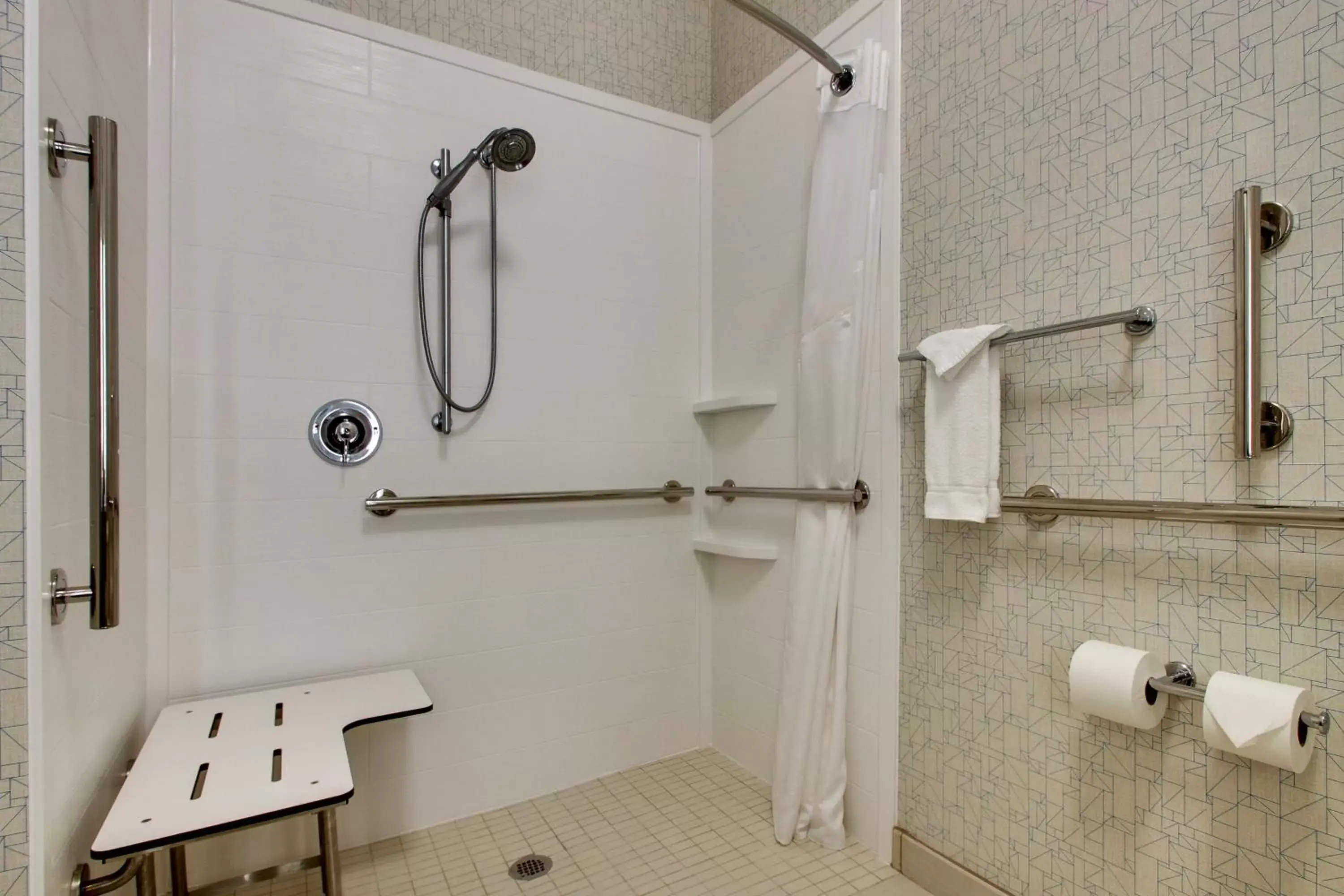 Bathroom in Holiday Inn Express Hotel & Suites Morris, an IHG Hotel