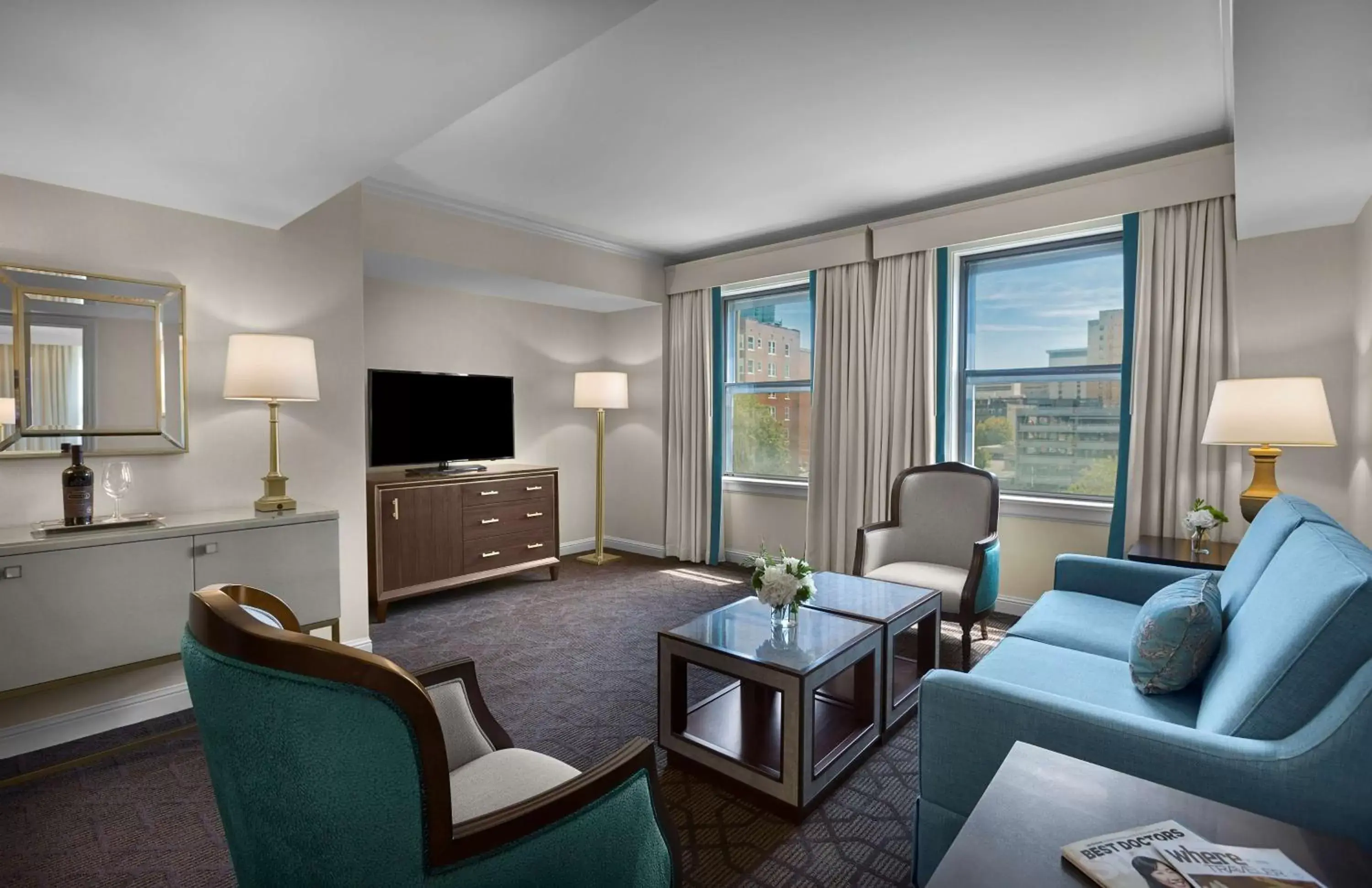 One-Bedroom King Suite in The Royal Sonesta Chase Park Plaza St Louis One-Bedroom King Suite in The Royal Sonesta Chase Park Plaza St Louis