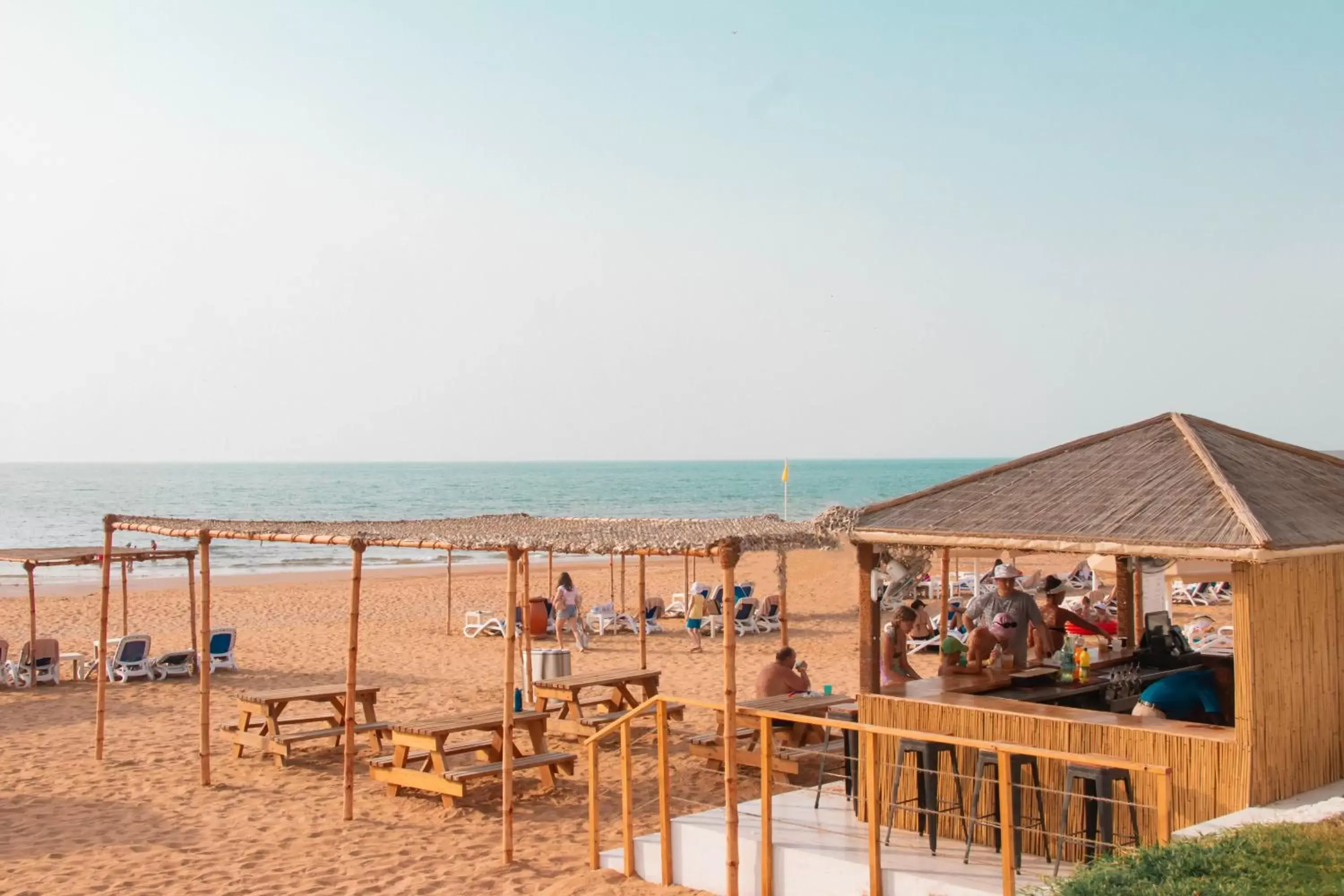 Lounge or bar in BM Beach Hotel Lounge or bar in BM Beach Hotel