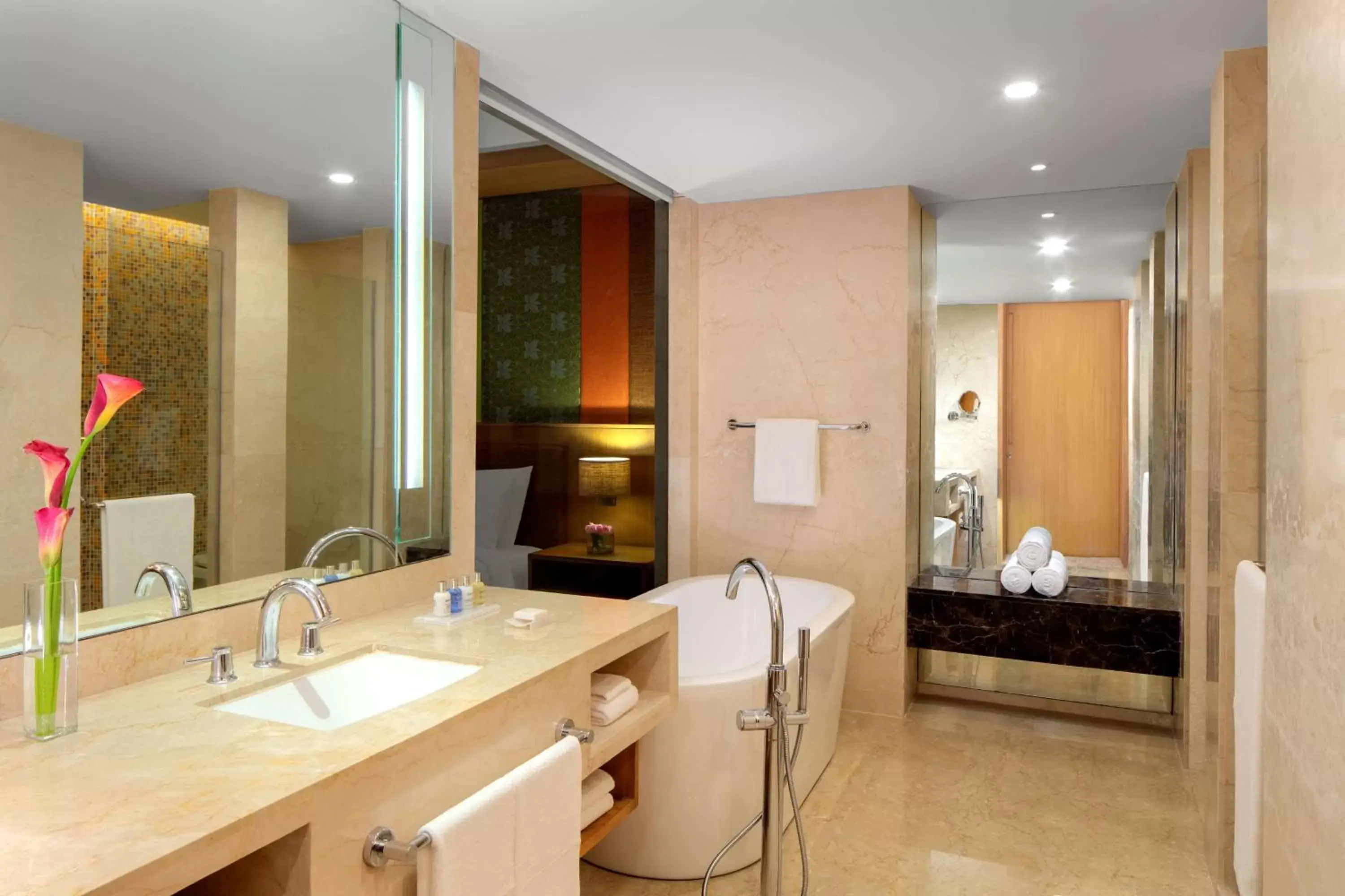 Bathroom in Radisson Blu Hotel Guwahati